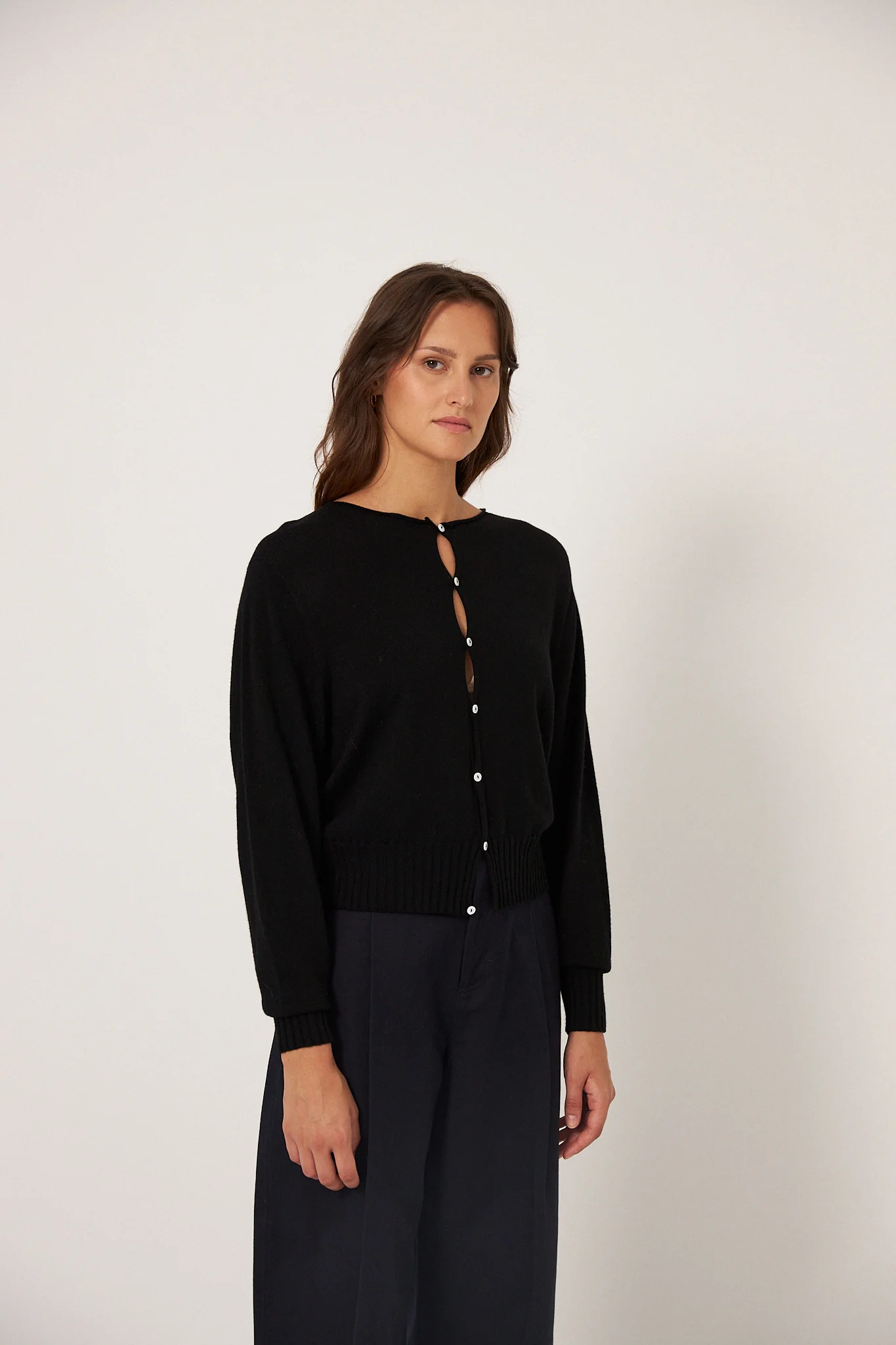 Anni Cardigan - Black - Image 3