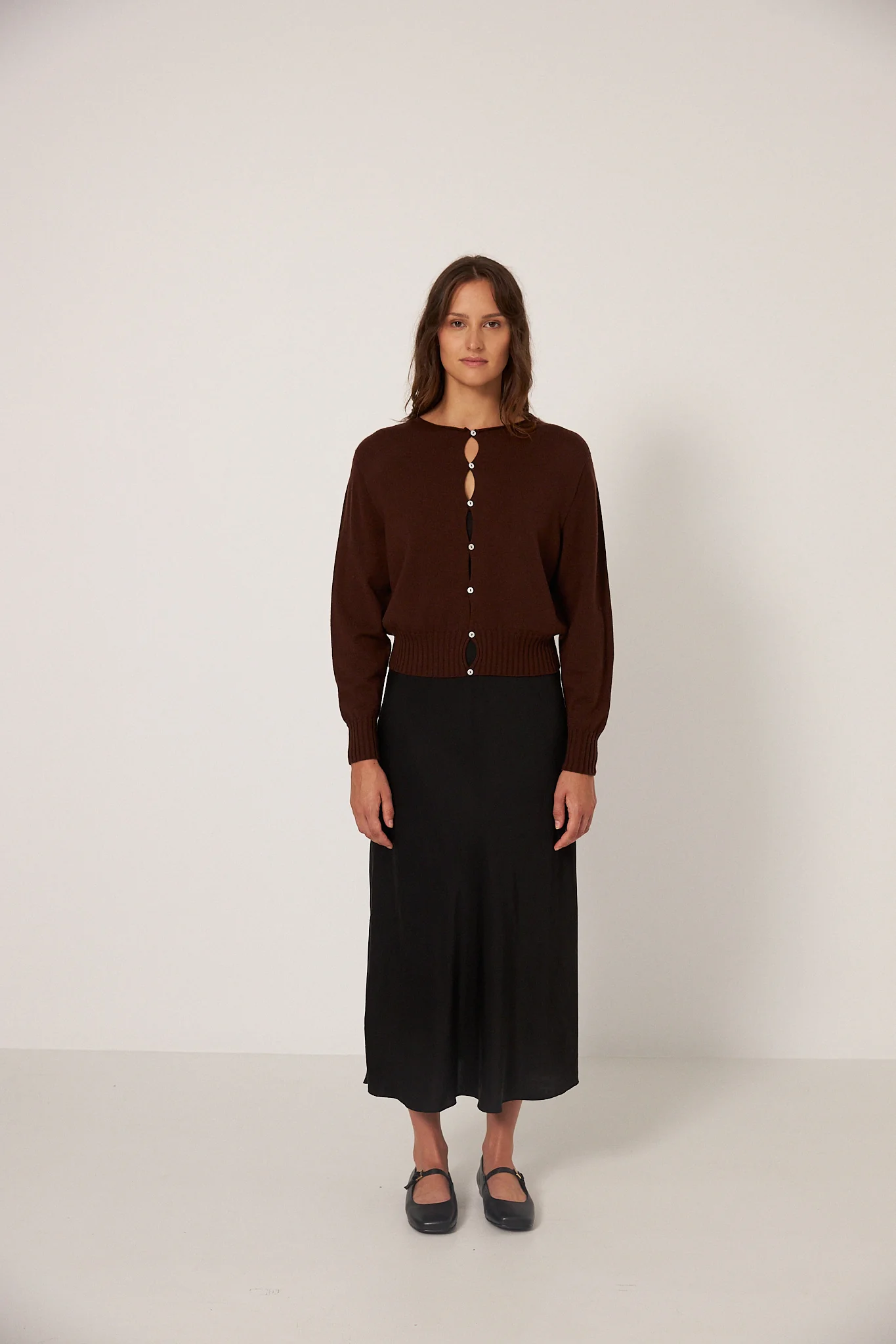 Anni Cardigan - Chestnut - Image 6
