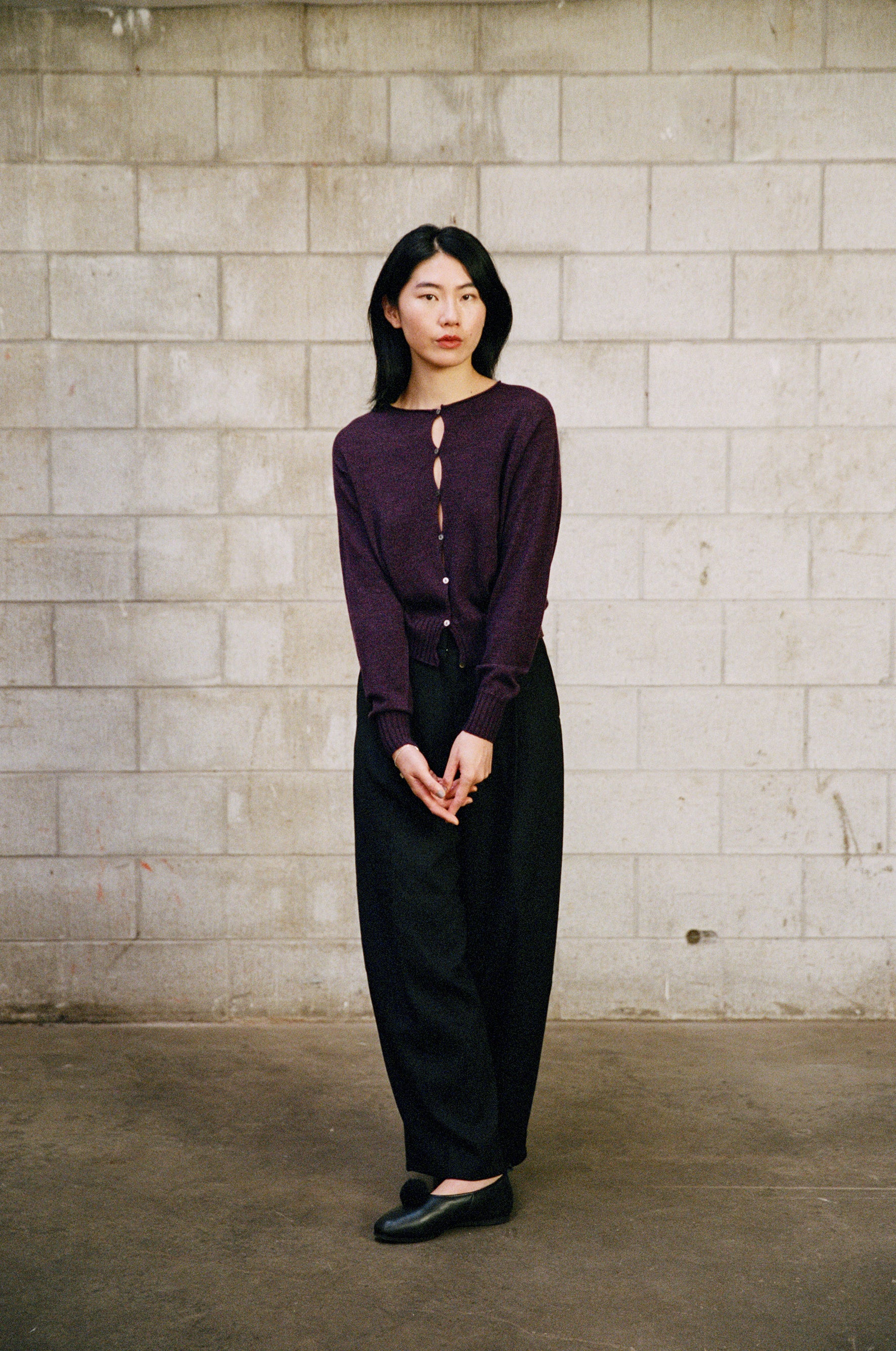 Anni Cardigan - Malbec - Image 4