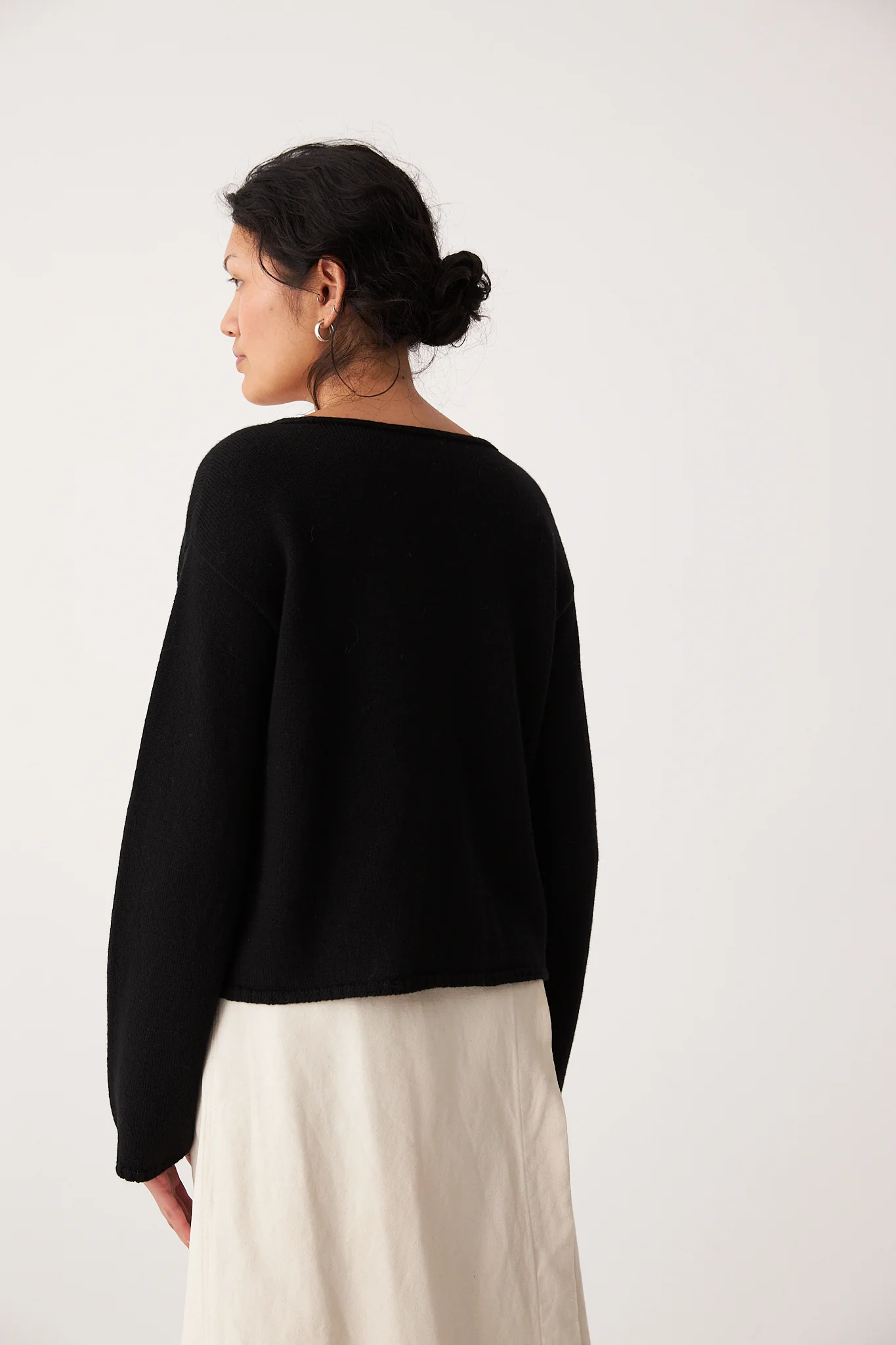 Bella Cardigan - Black - Image 4
