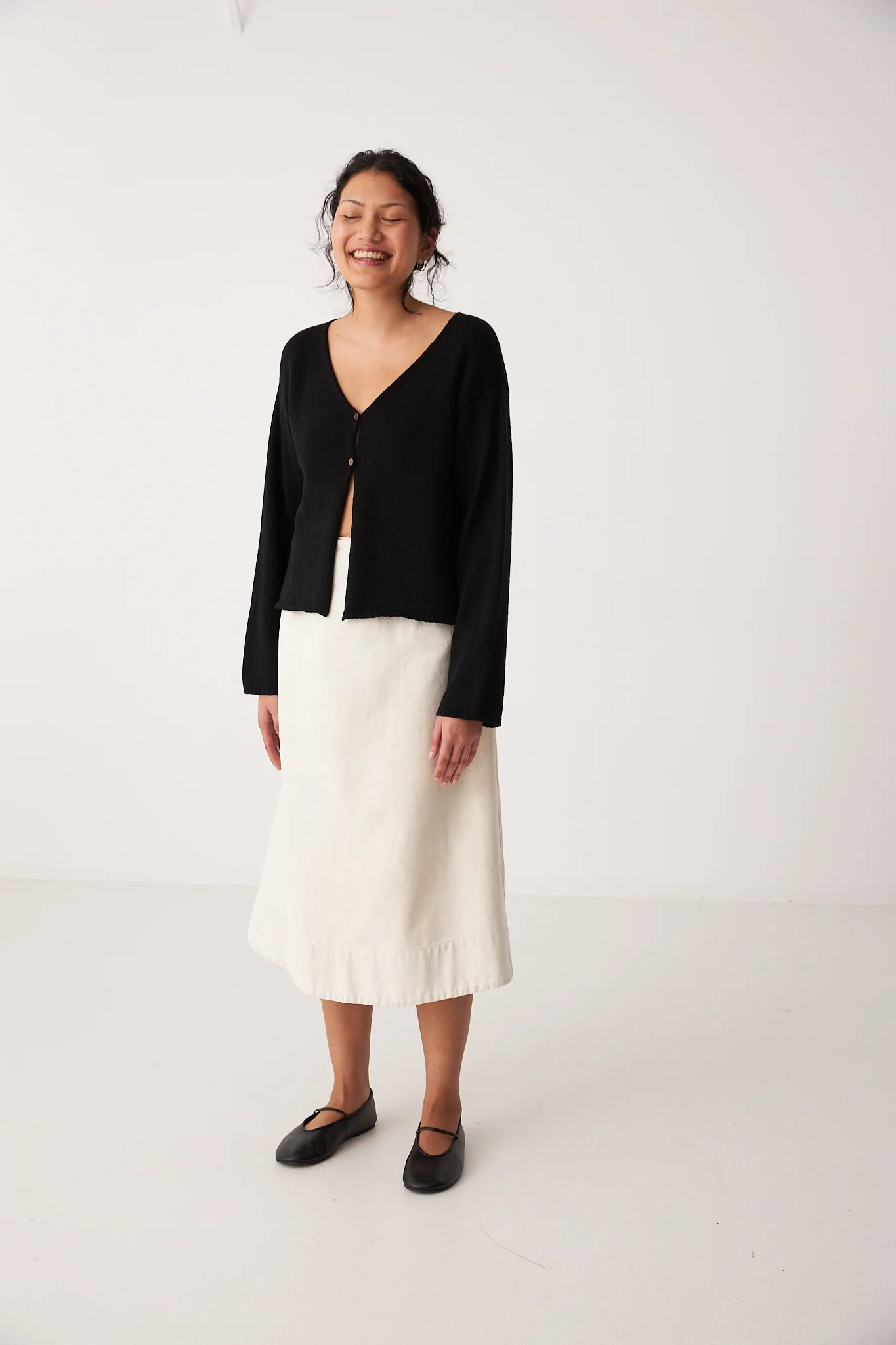 Bella Cardigan - Black - Image 5