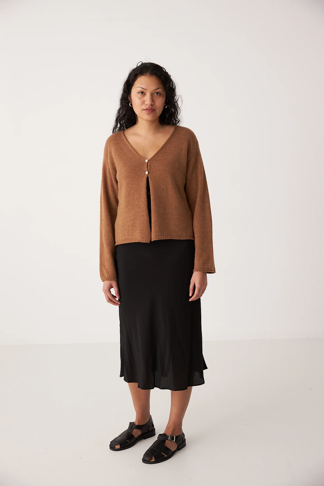 Bella Cardigan - Brown Sugar - Image 3