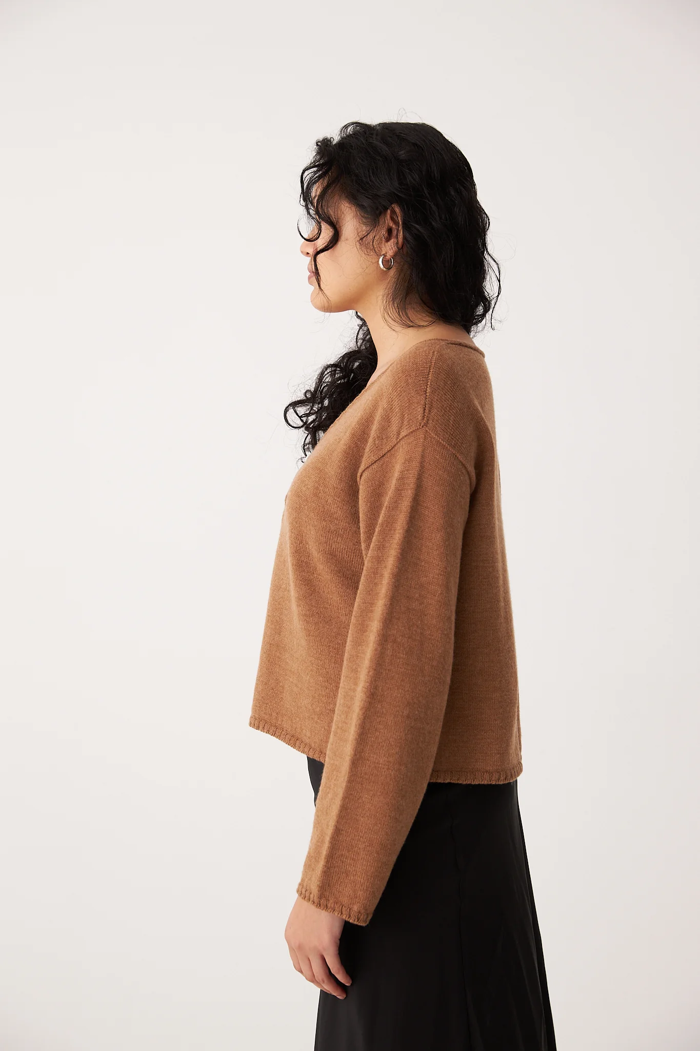 Bella Cardigan - Brown Sugar - Image 5