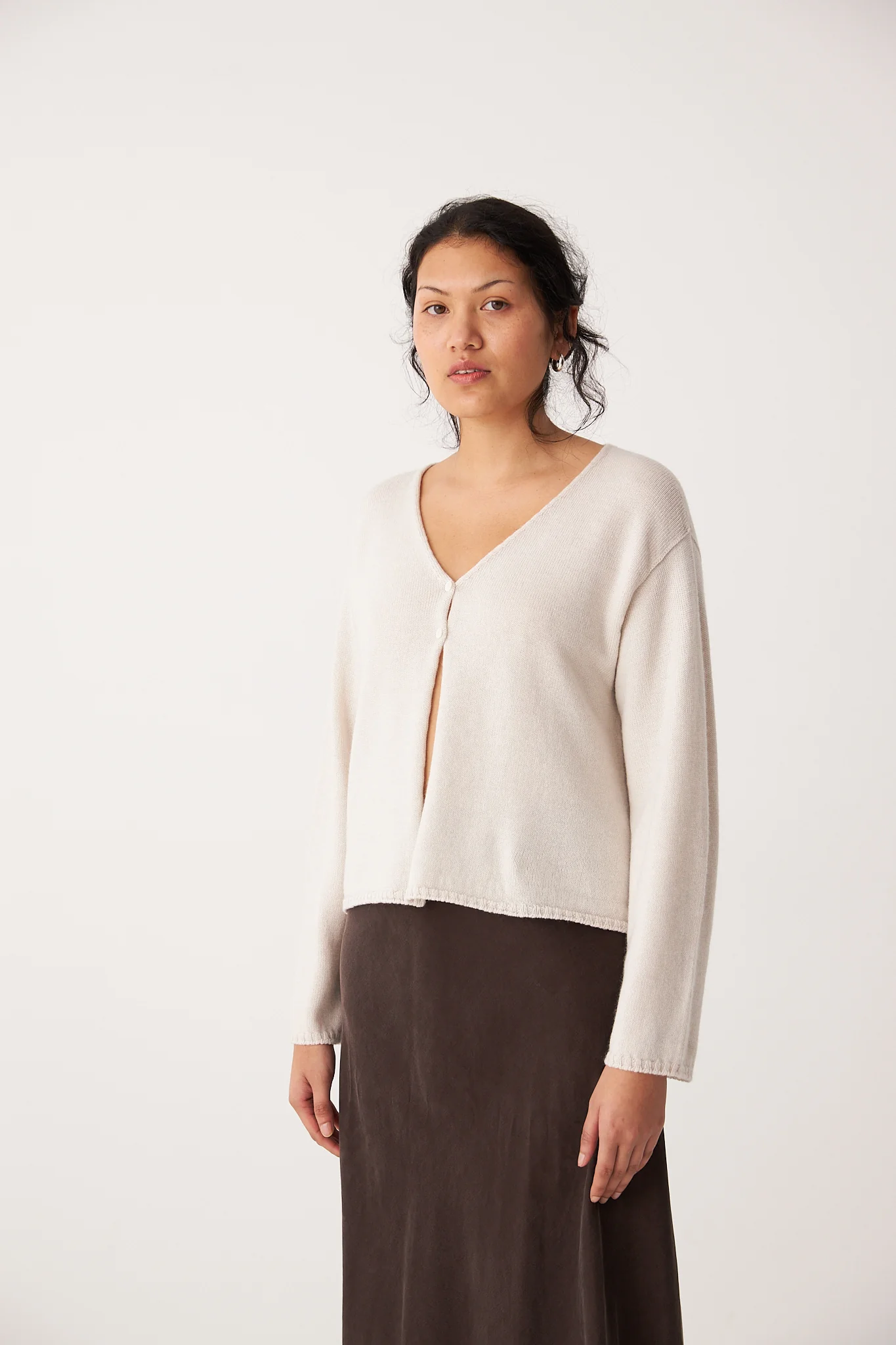 Bella Cardigan - Ivory - Image 3