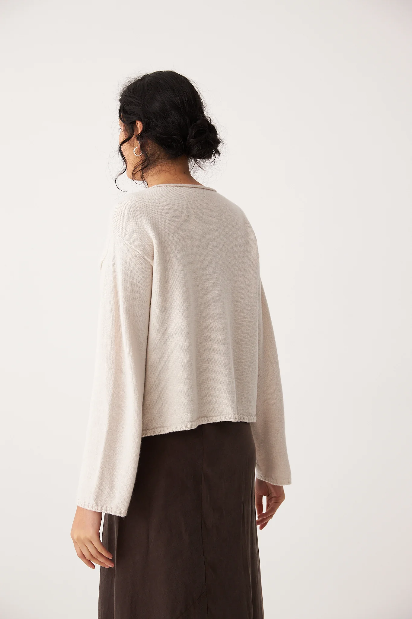 Bella Cardigan - Ivory - Image 4
