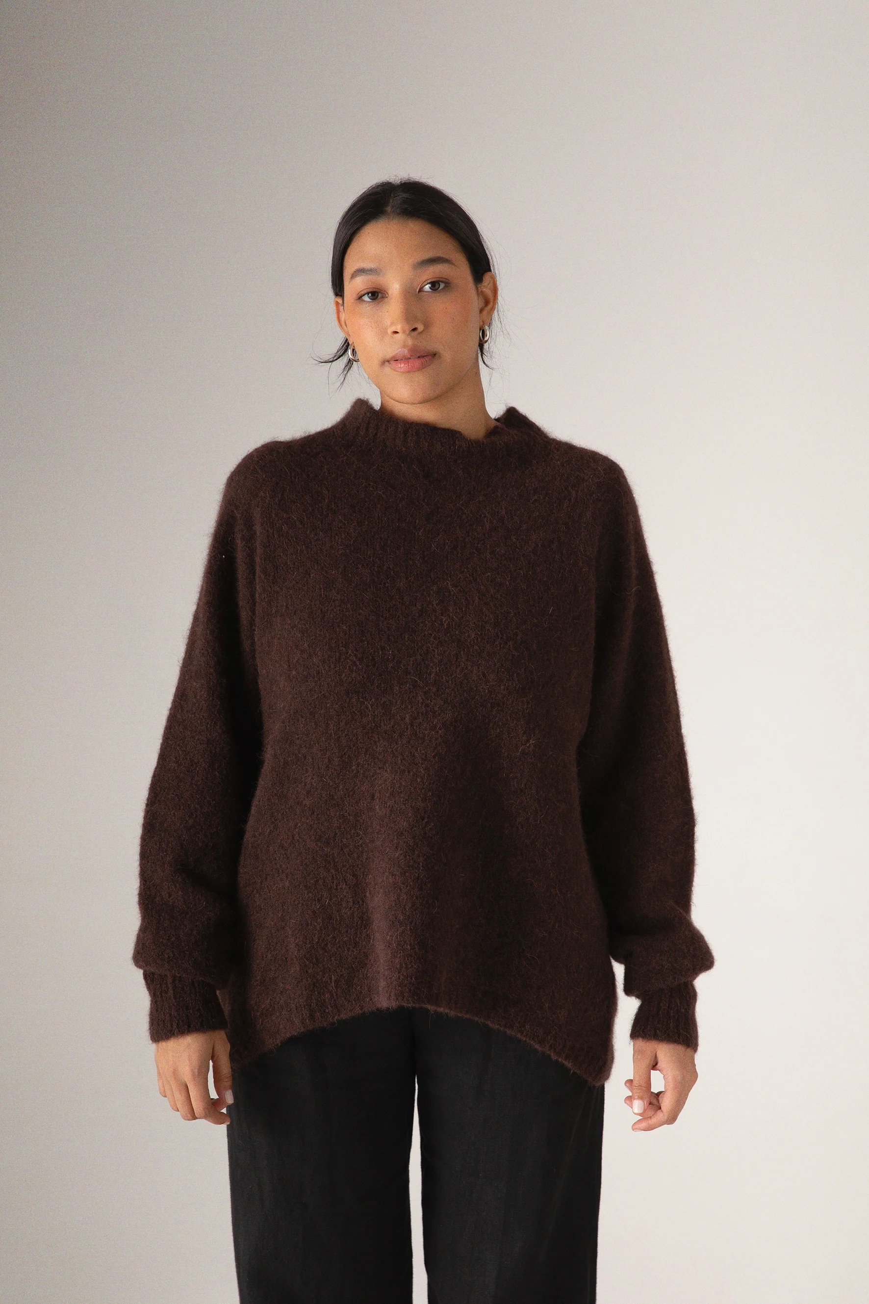 Campfire Raglan Knit - Cocoa - Image 4