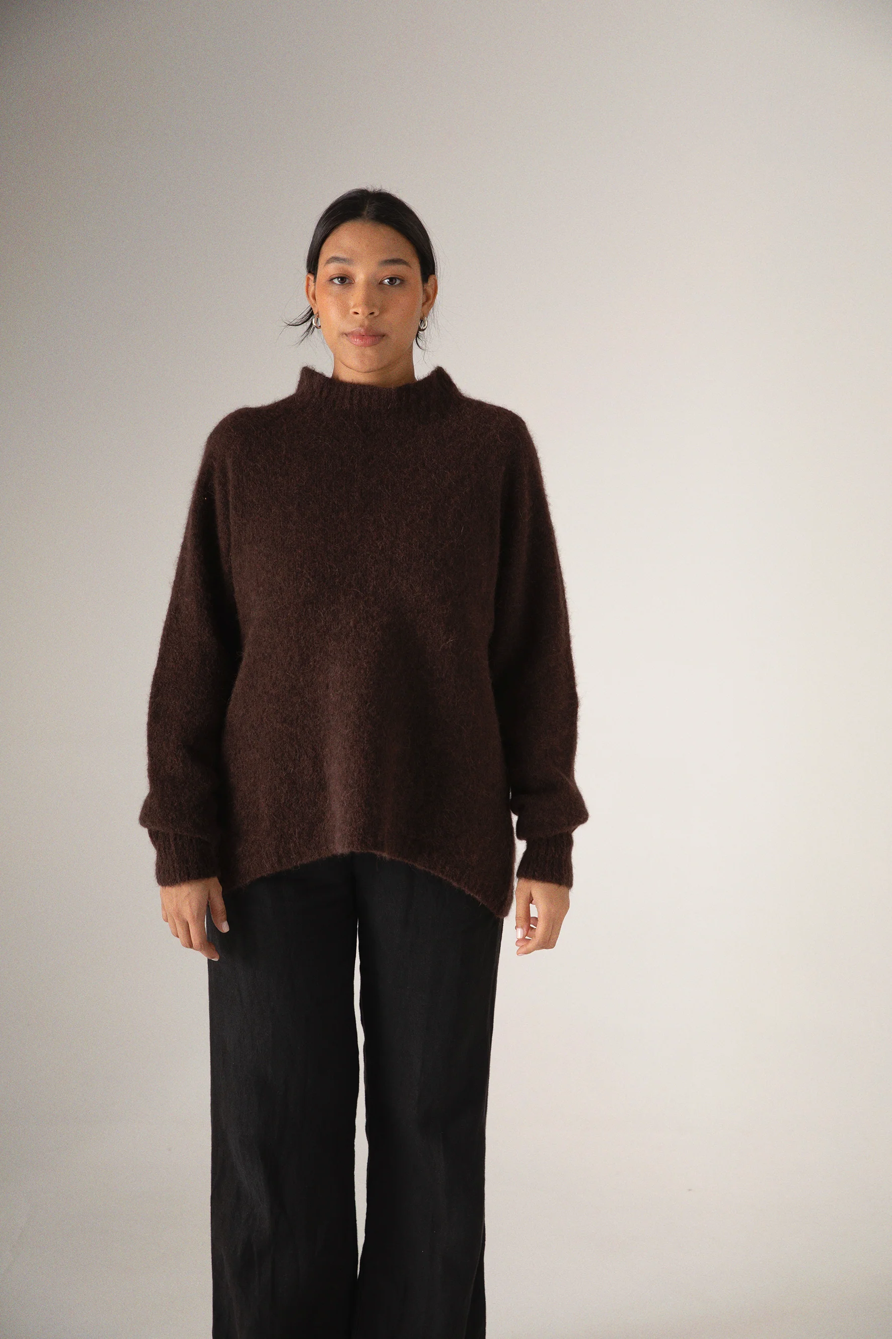 Campfire Raglan Knit - Cocoa - Image 5