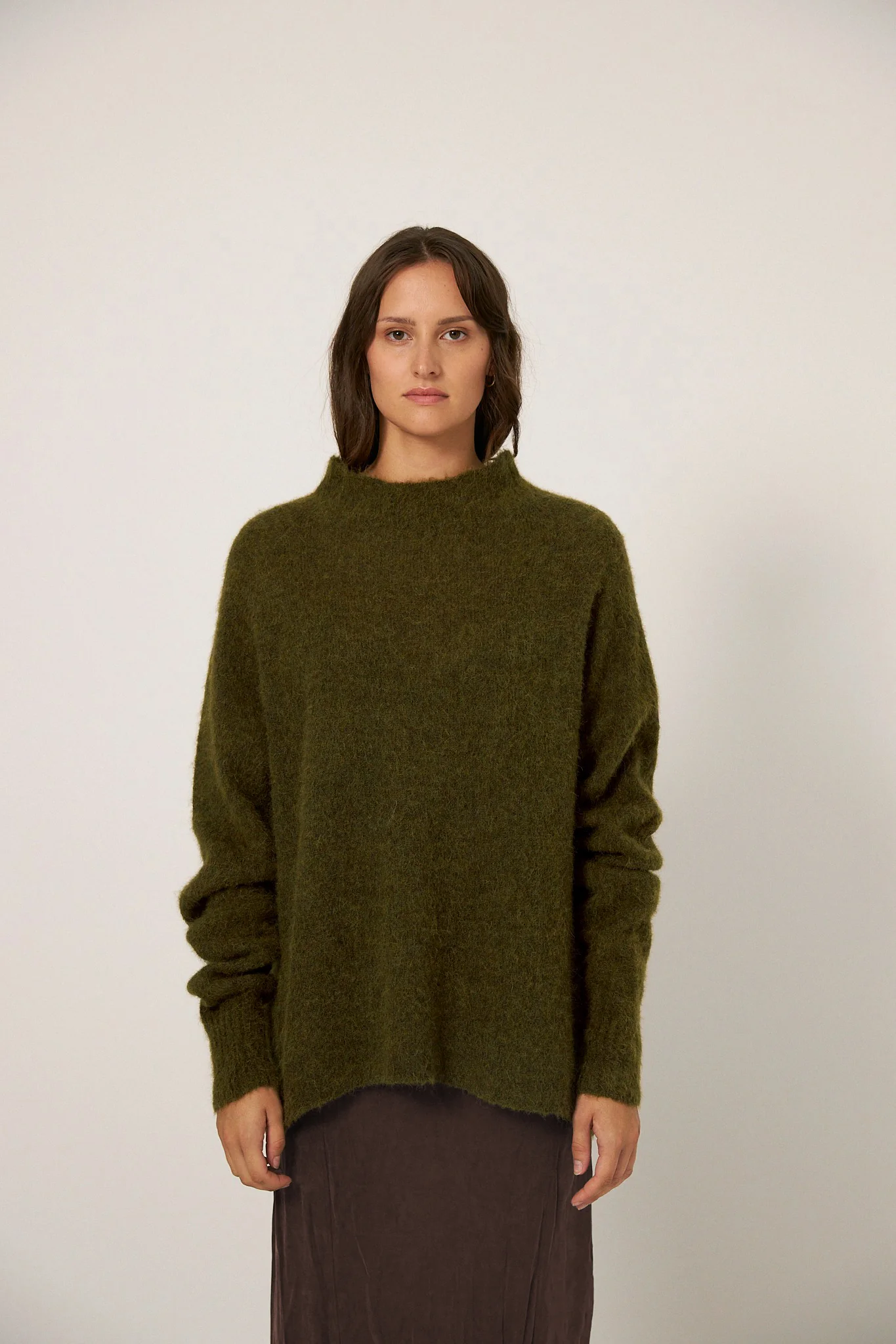 Campfire Raglan Knit - Moss - Image 3