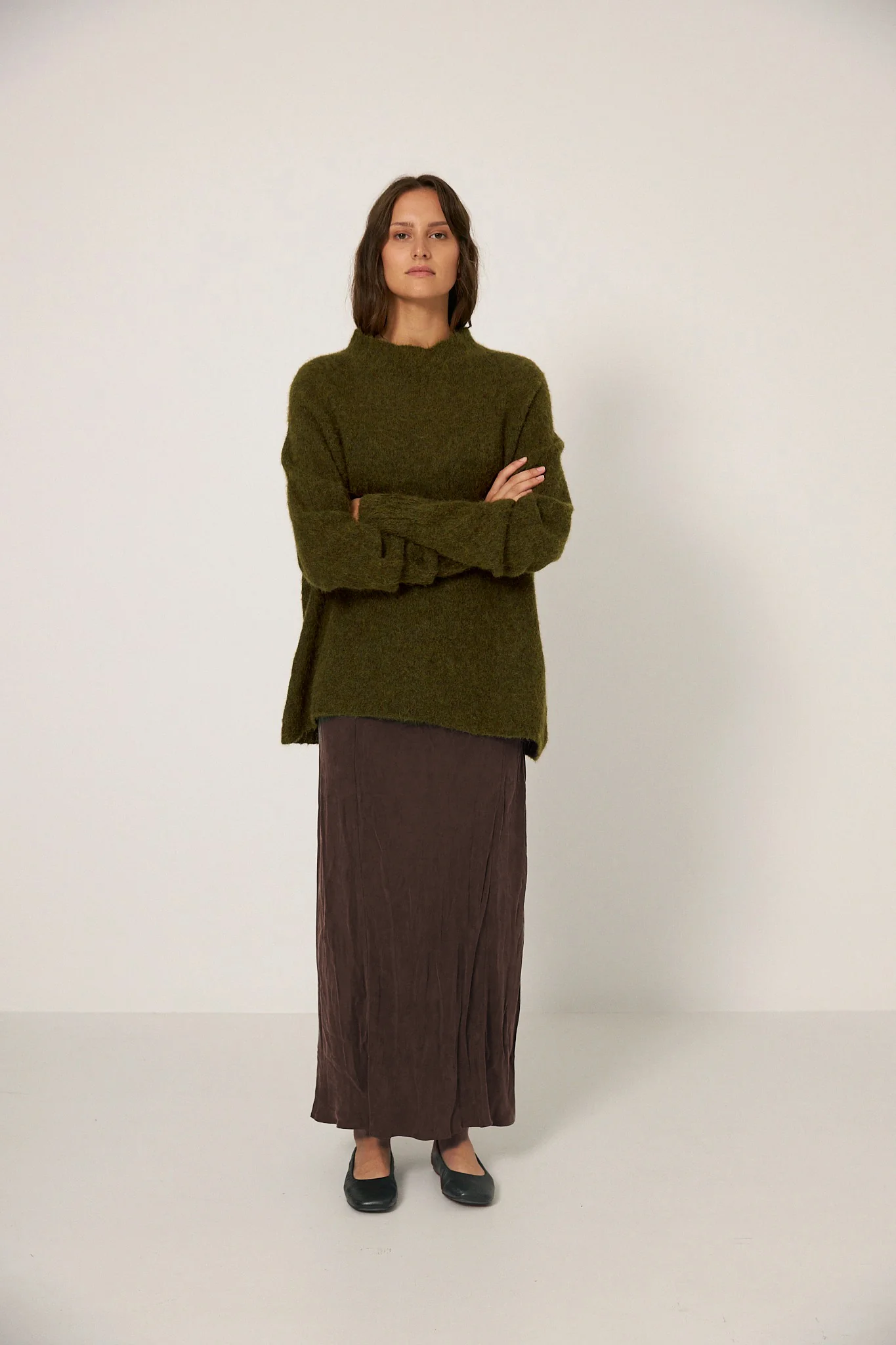 Campfire Raglan Knit - Moss - Image 4