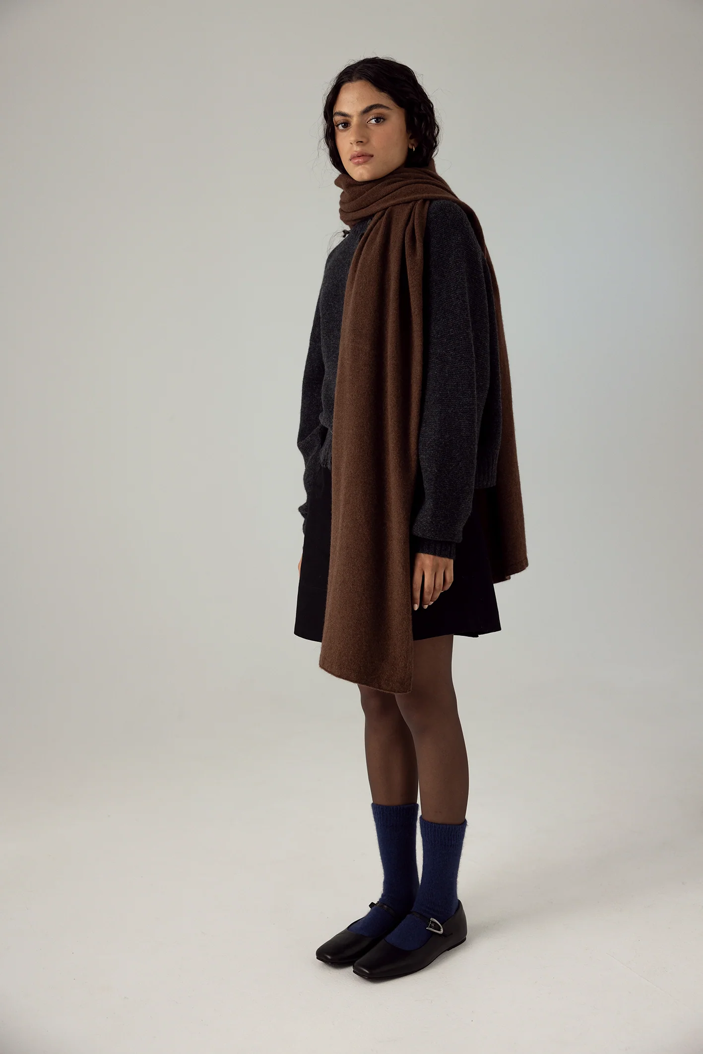 Cloud Scarf - Chestnut - Image 3