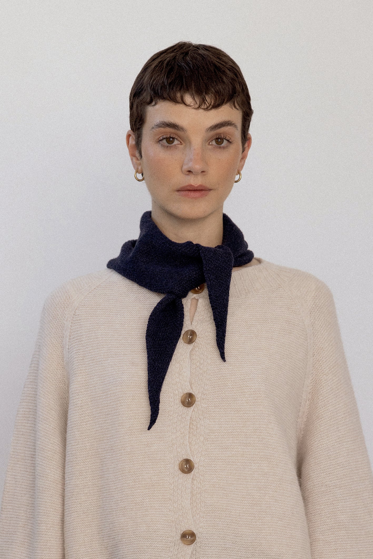 Daisy Scarf - Black - Image 6