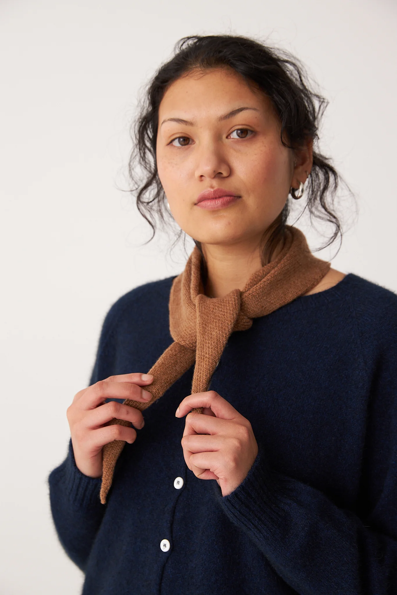 Daisy Scarf - Brown Sugar - Image 3