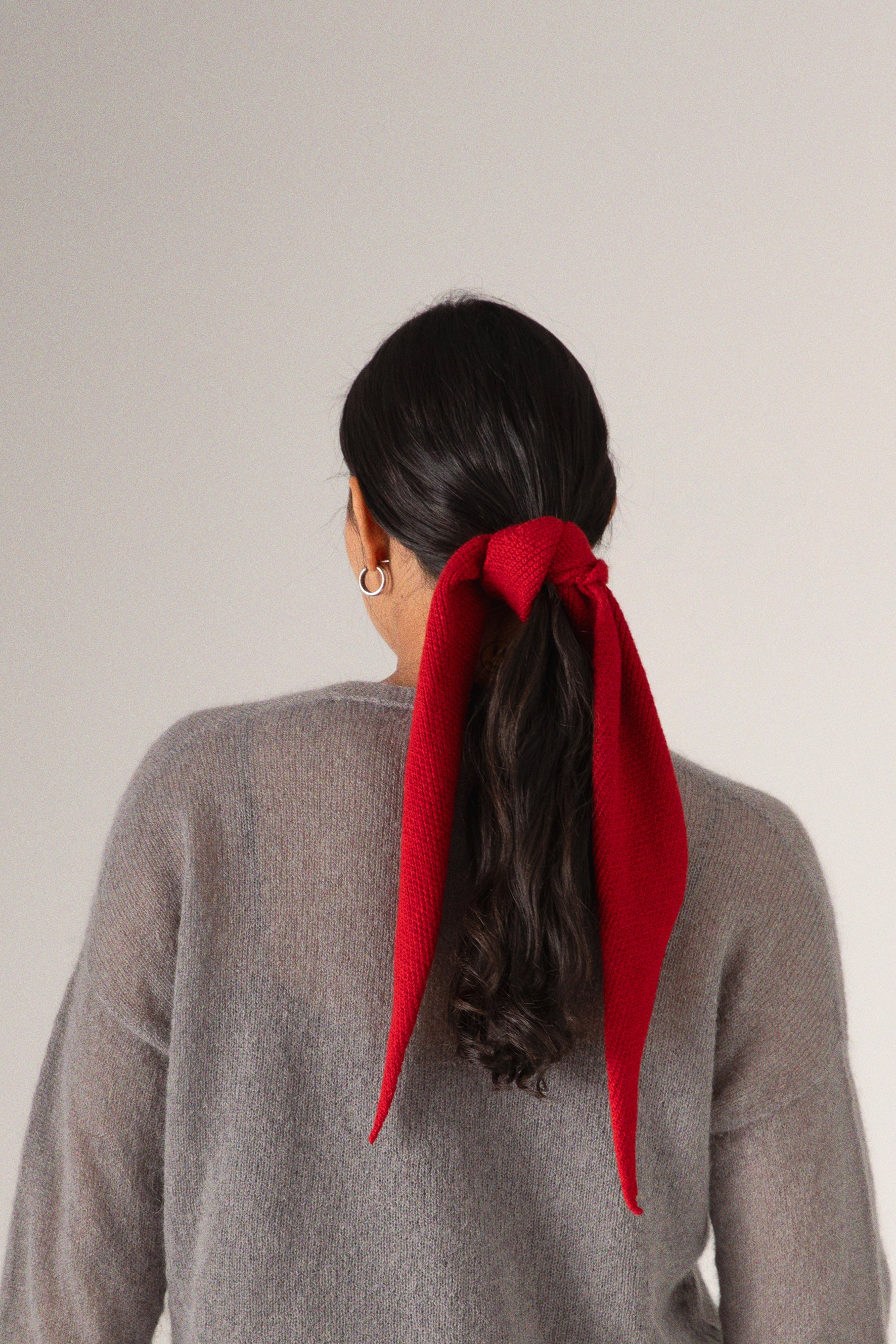 Daisy Scarf - Cherry - Image 4
