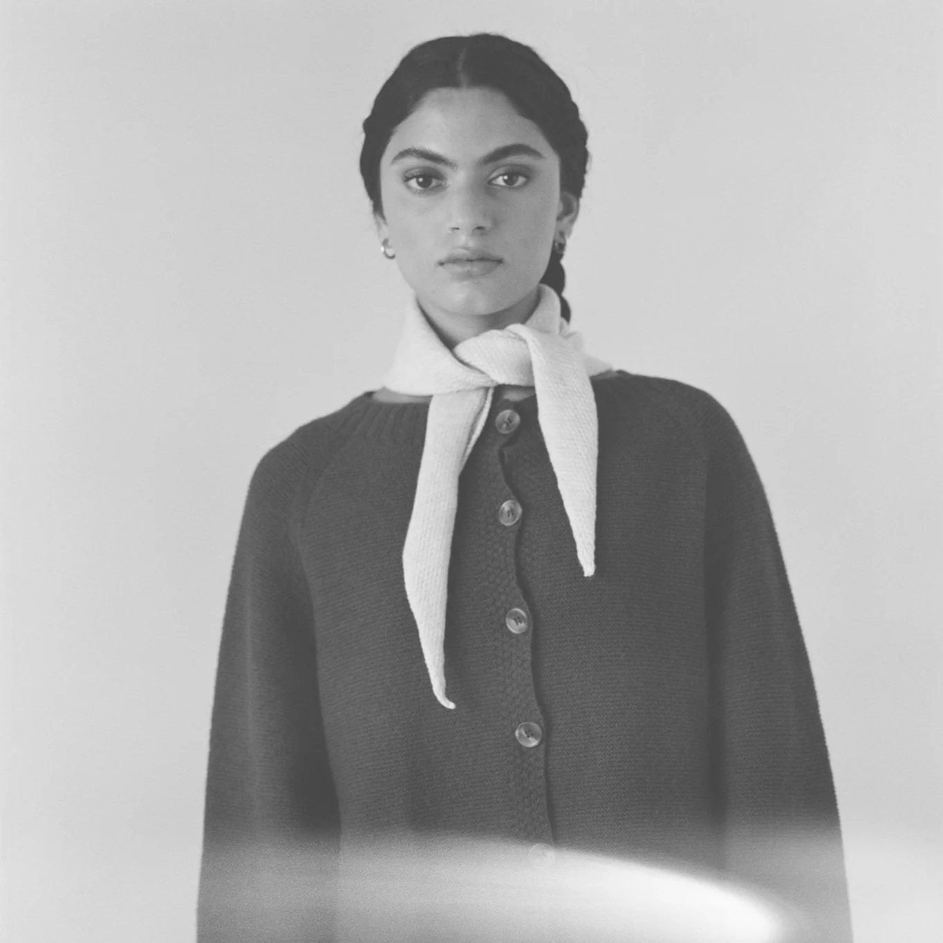 Daisy Scarf - Ink - Image 5