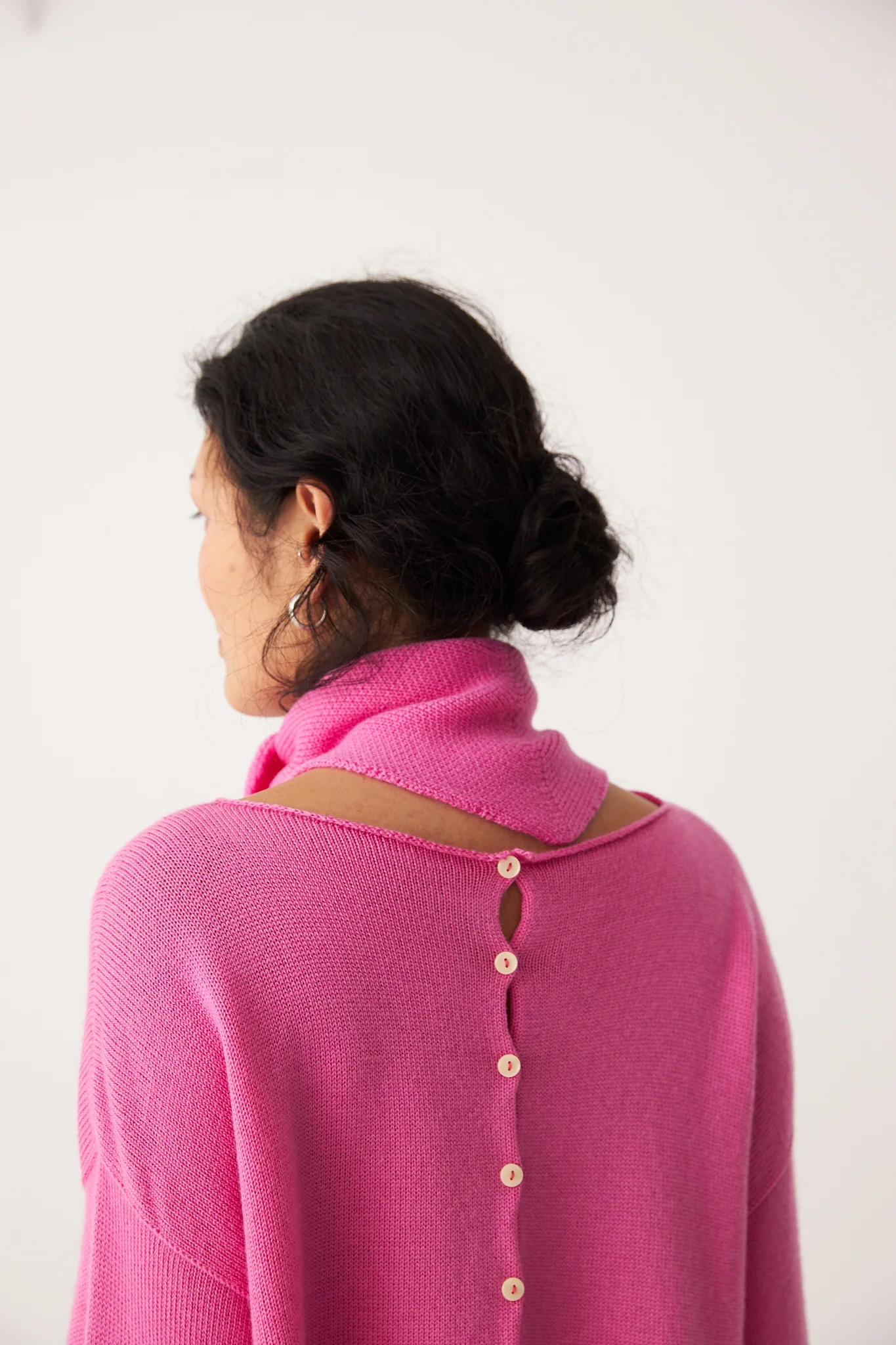 Daisy Scarf - Rose Pink - Image 3
