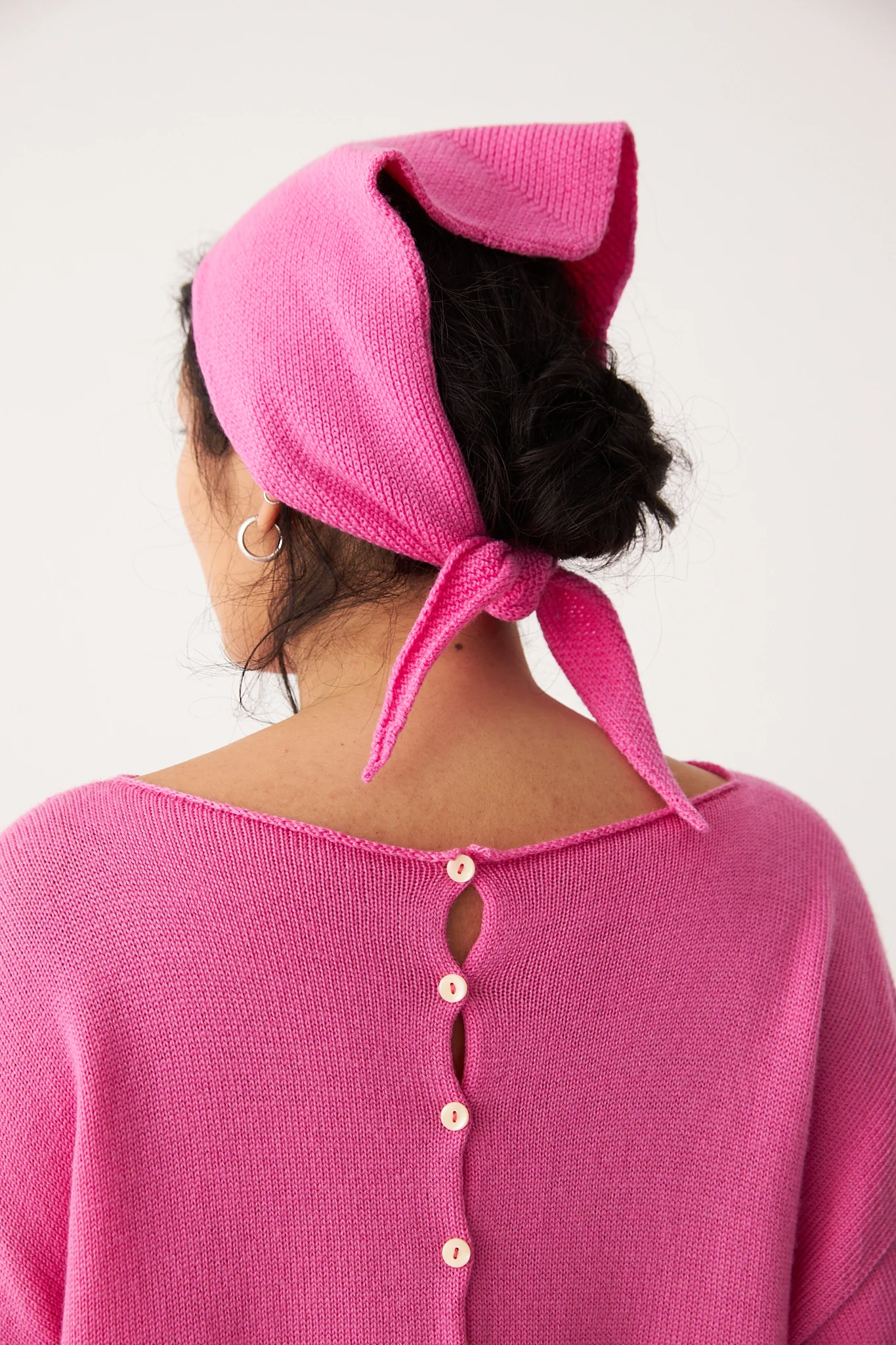 Daisy Scarf - Rose Pink - Image 4