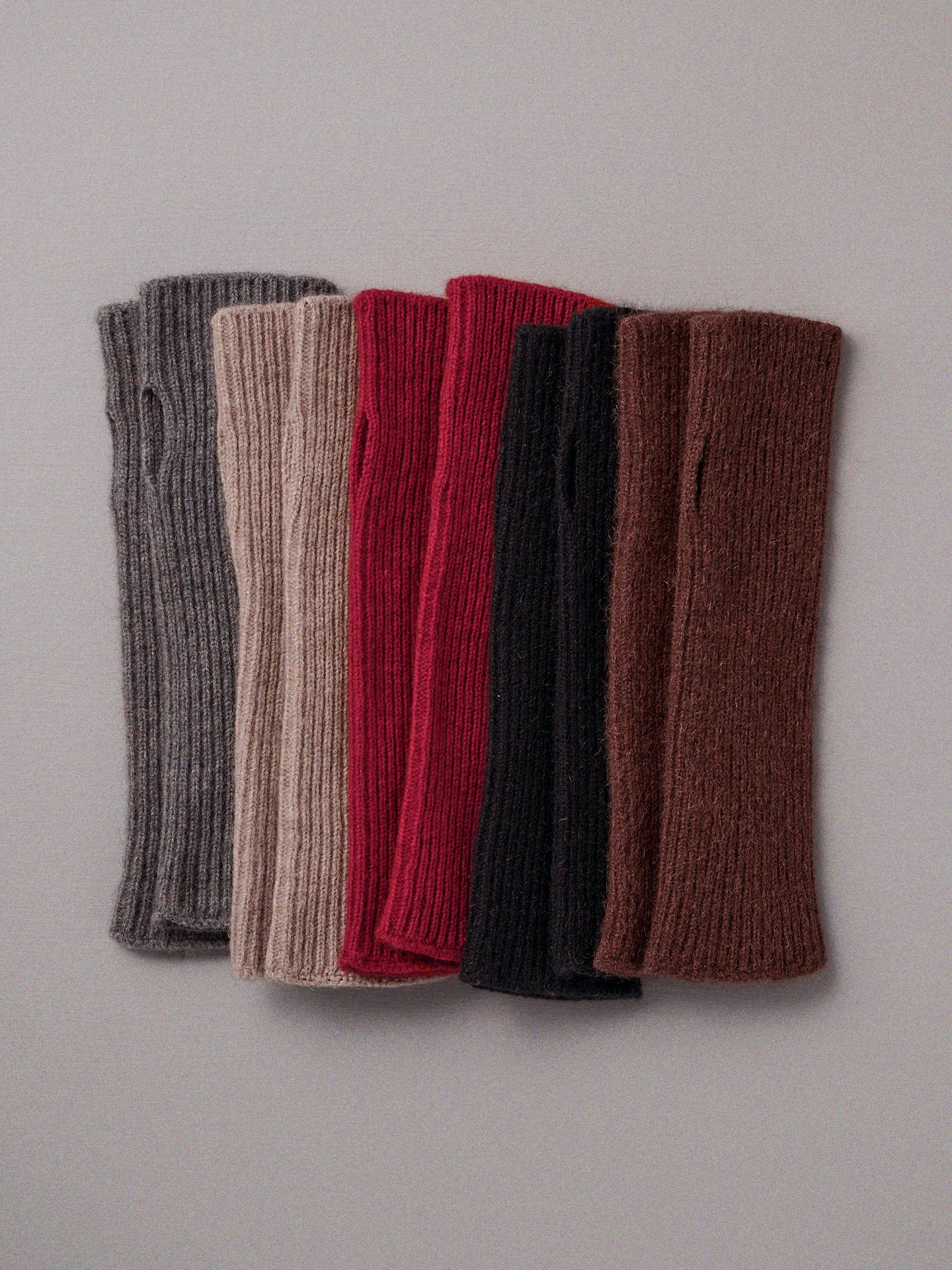 Fingerless Gloves - Black - Image 3