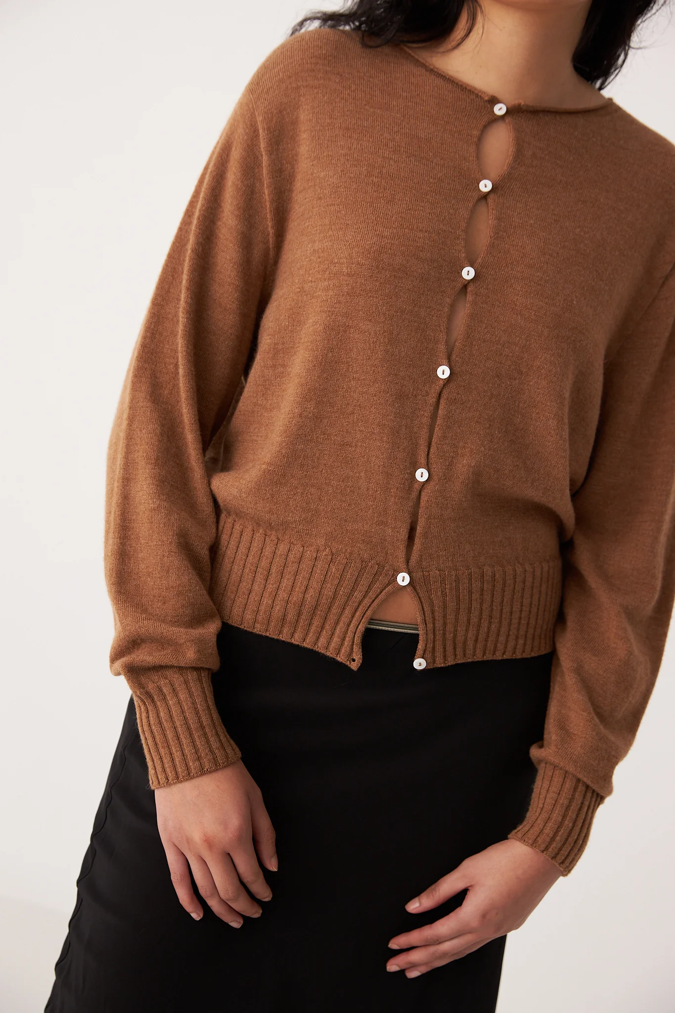 Anni Cardigan - Brown Sugar - Image 3