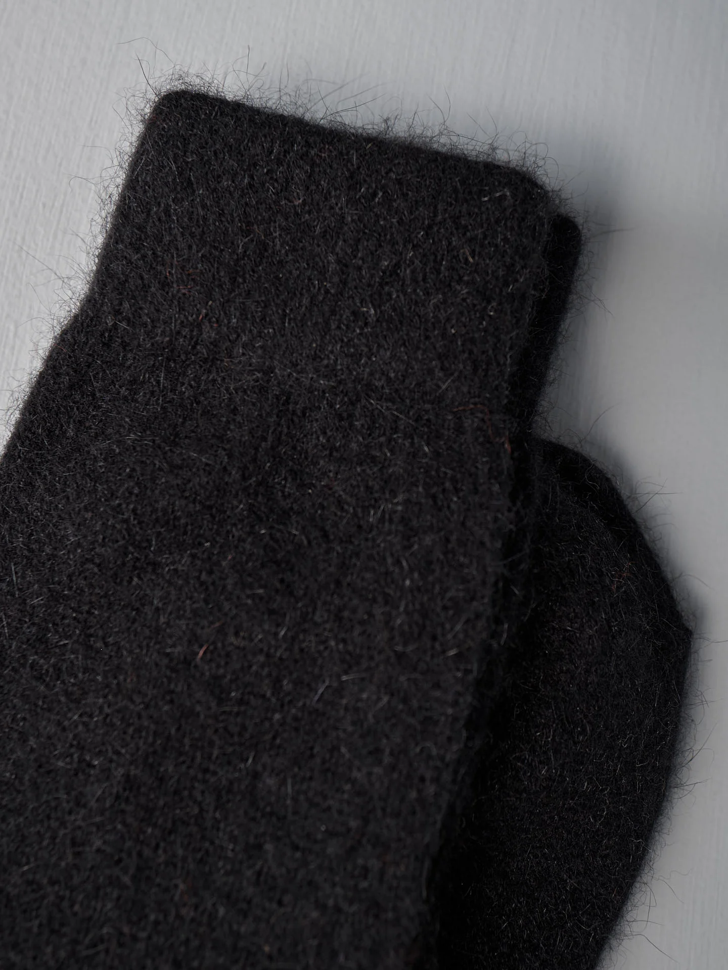 Possum Merino Socks - Black - Image 3