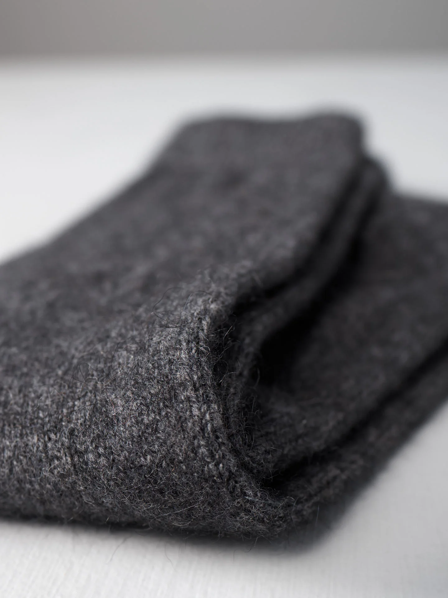 Possum Merino Socks - Charcoal - Image 4
