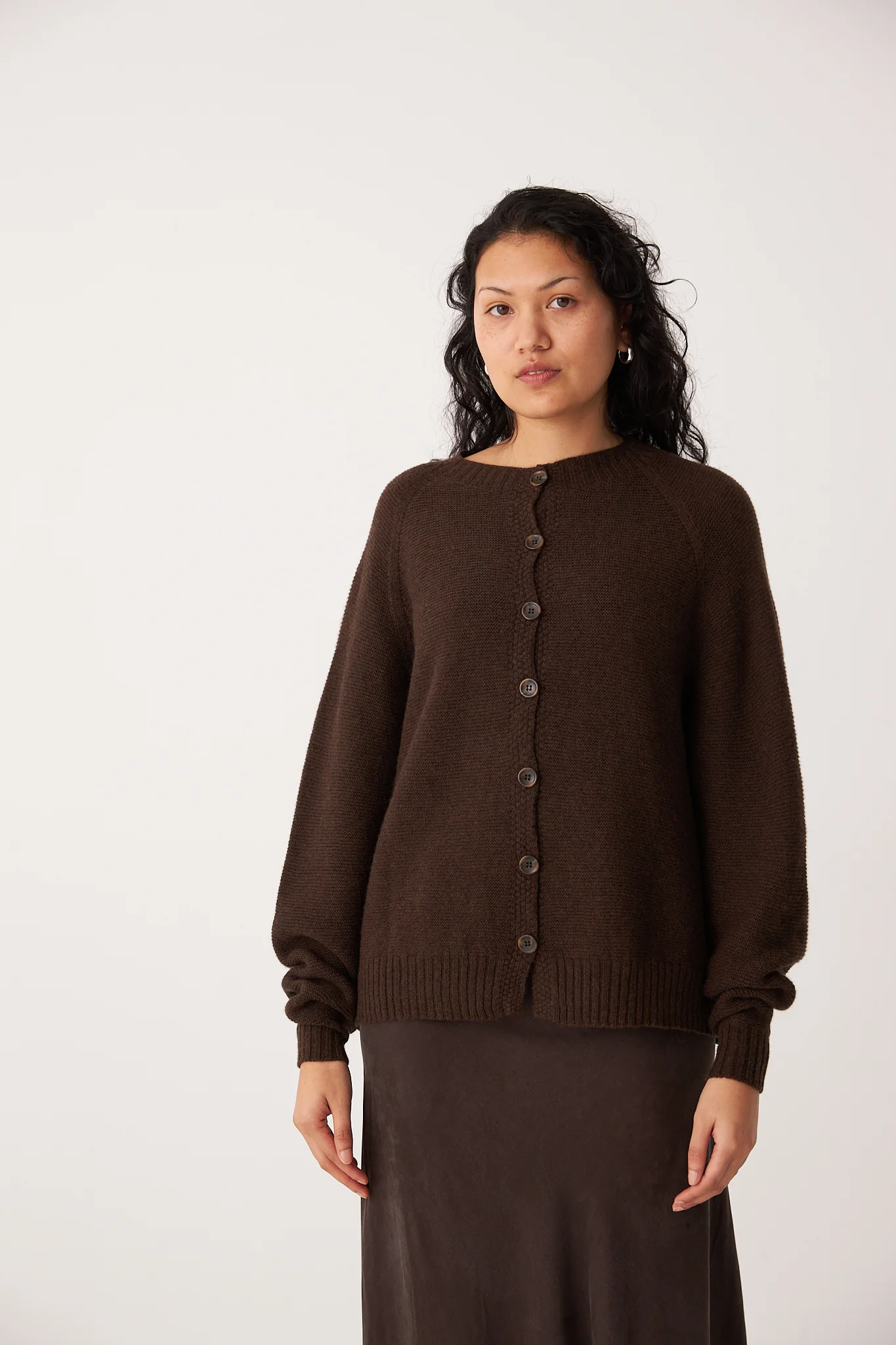 Loft Cardigan - Cocoa - Image 8