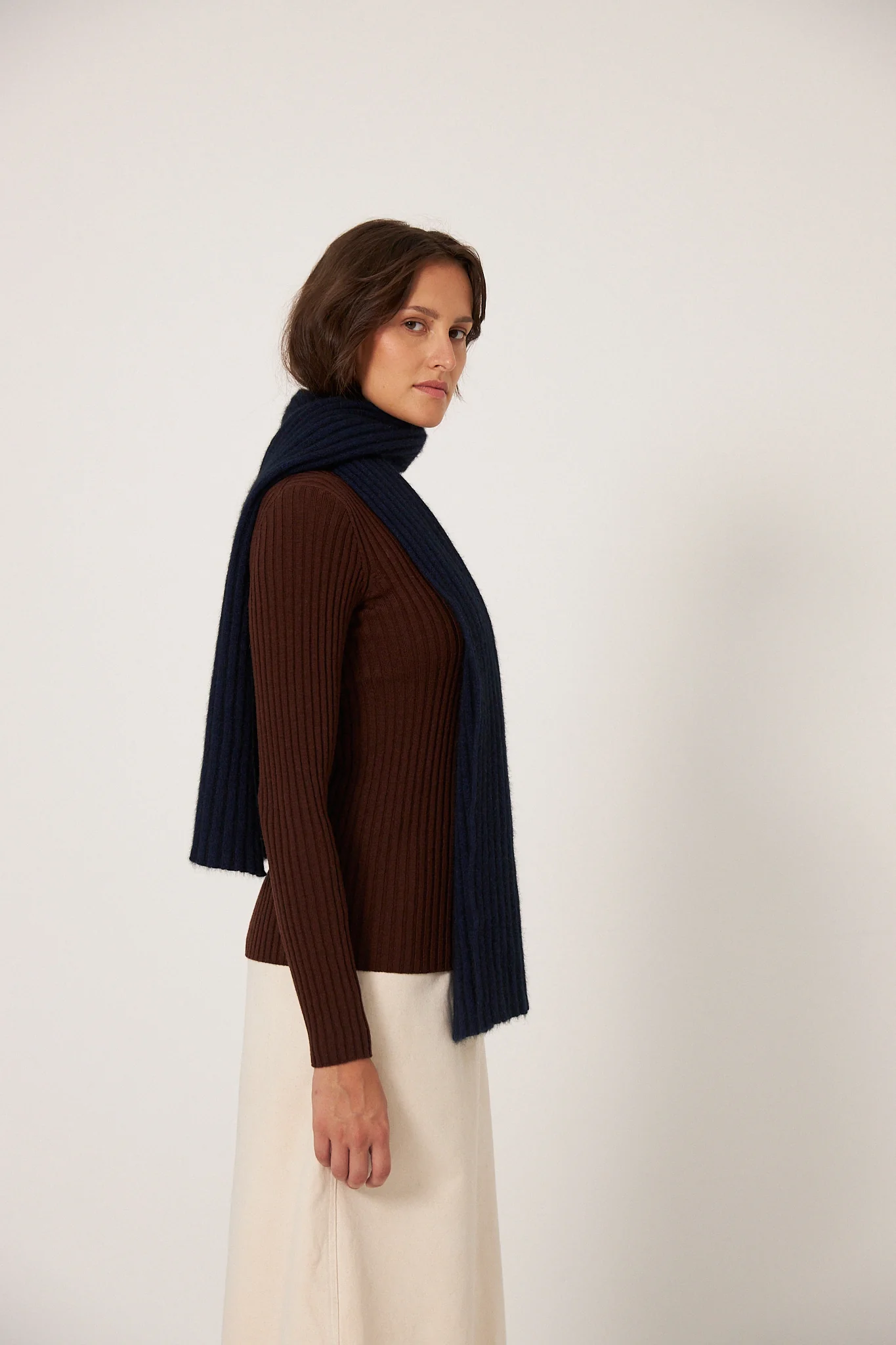 Heart Turtle Neck - Chestnut - Image 6