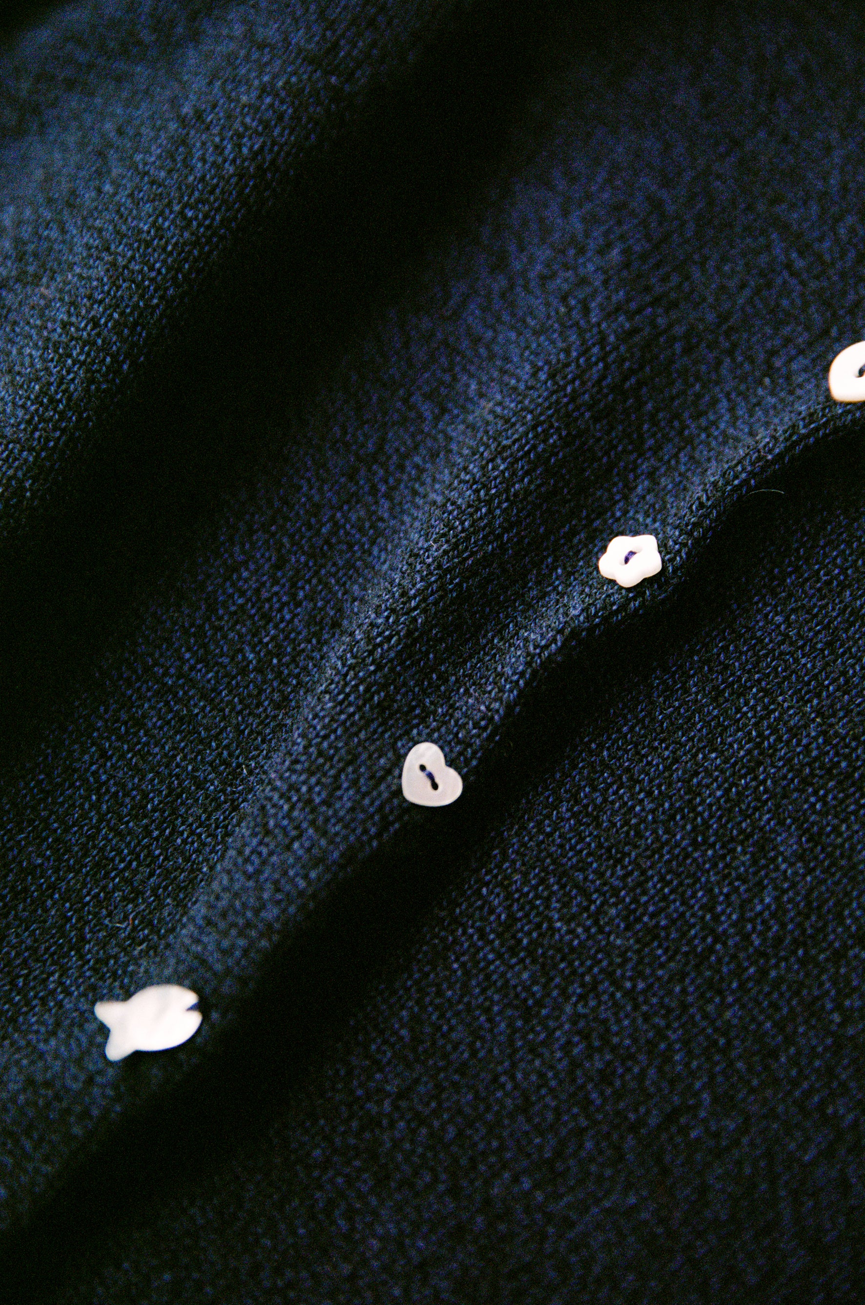 Heirloom Doll's Cardigan - Ink - Image 7