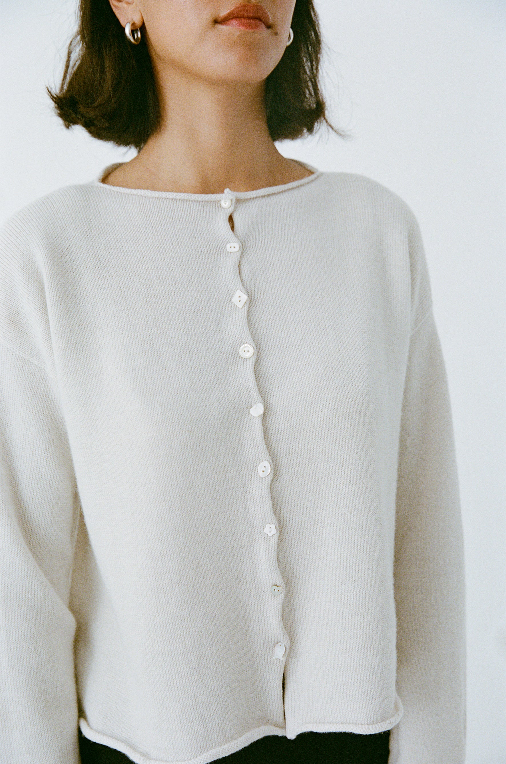 Heirloom Doll's Cardigan - Ivory - Image 6