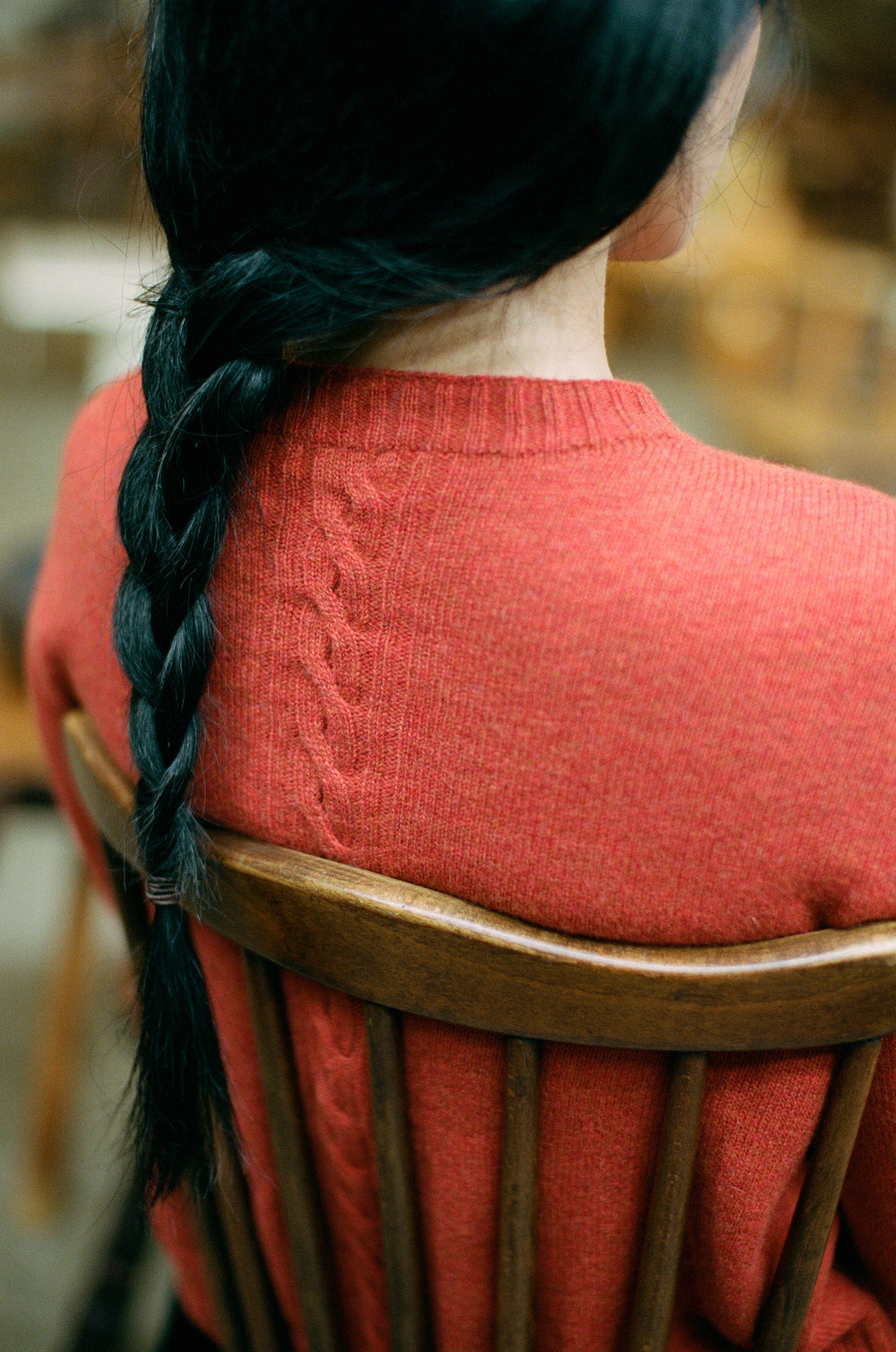 Kindred Cable Cardigan - Amber - Image 4