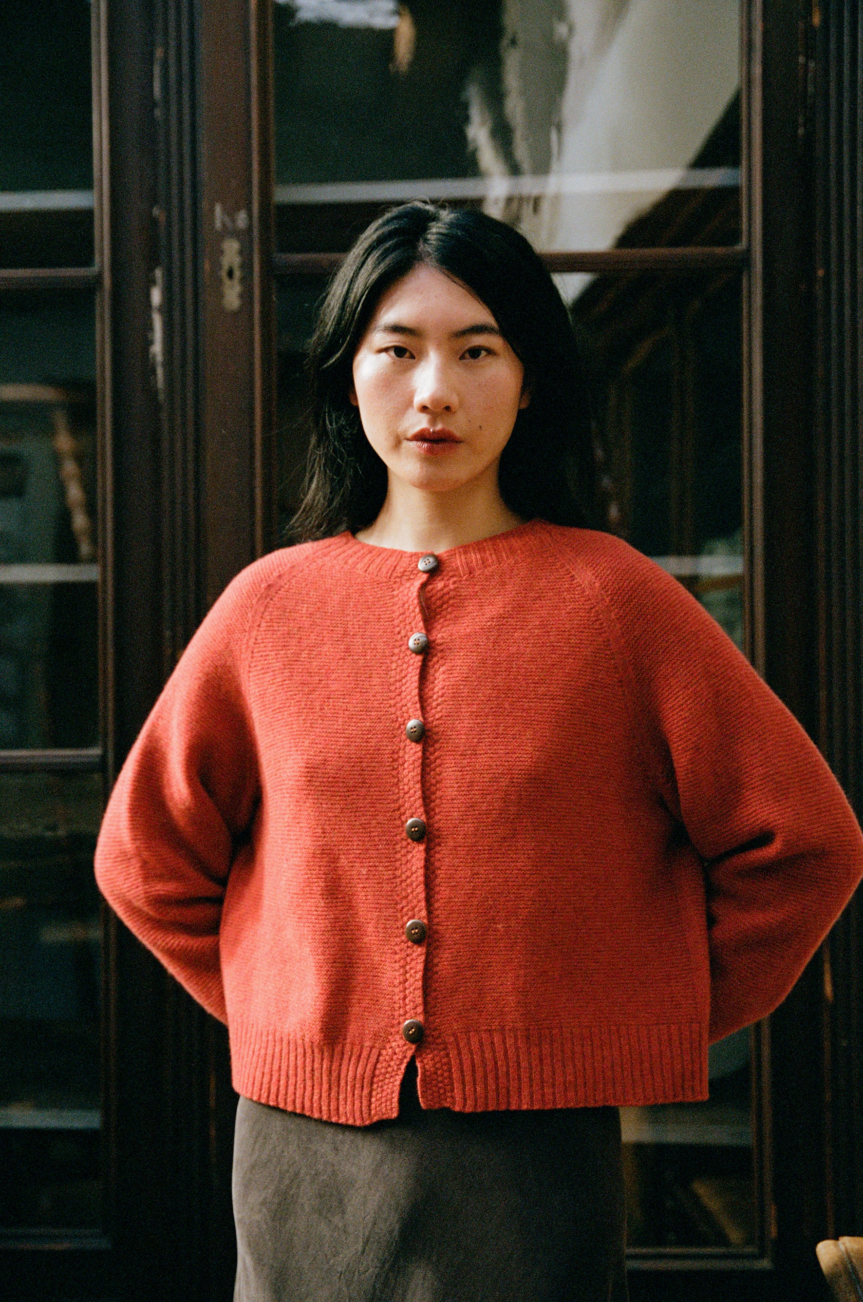 Loft Cardigan - Amber - Image 3