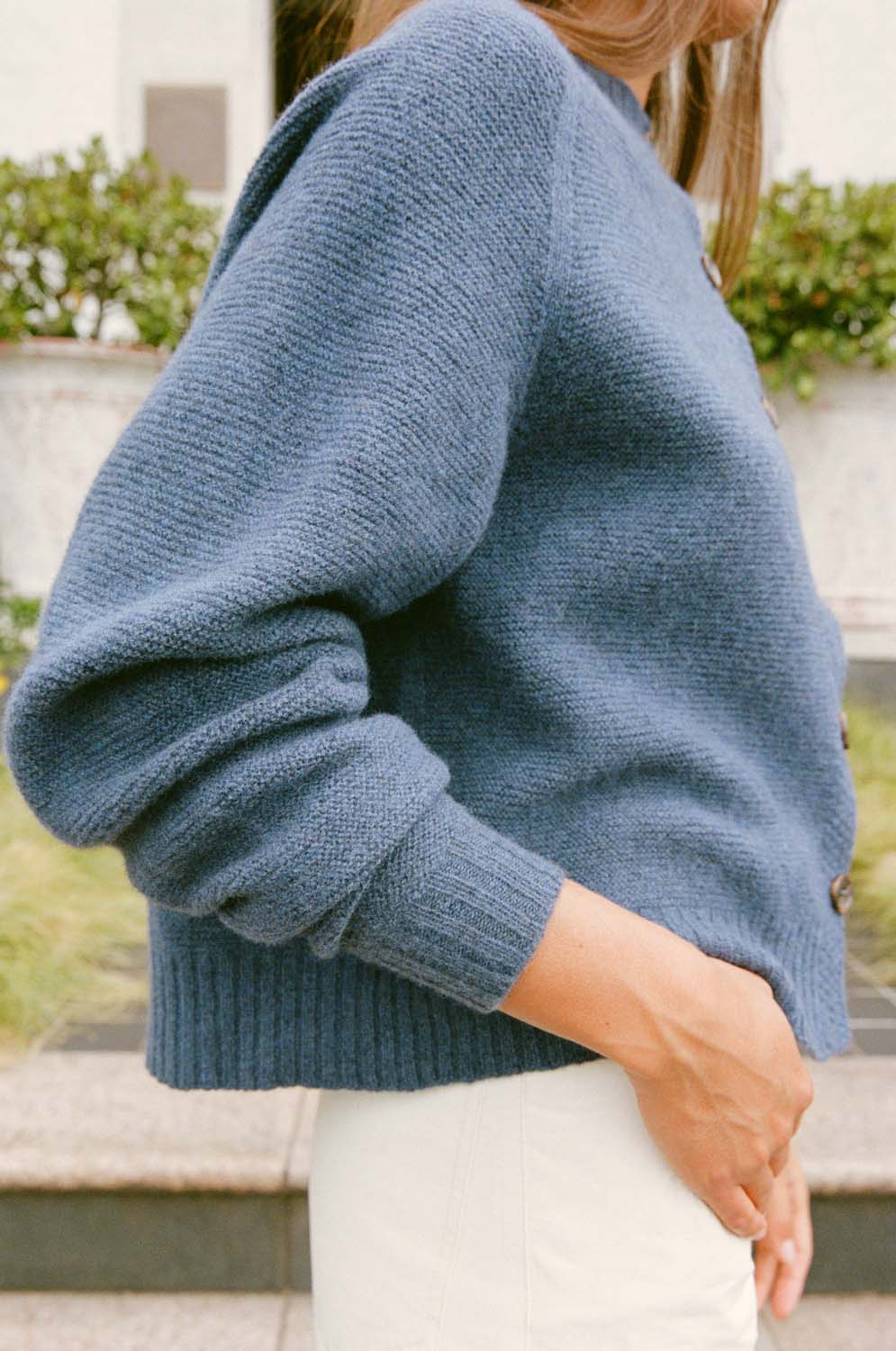 Loft Cardigan - Fiord Blue - Image 3