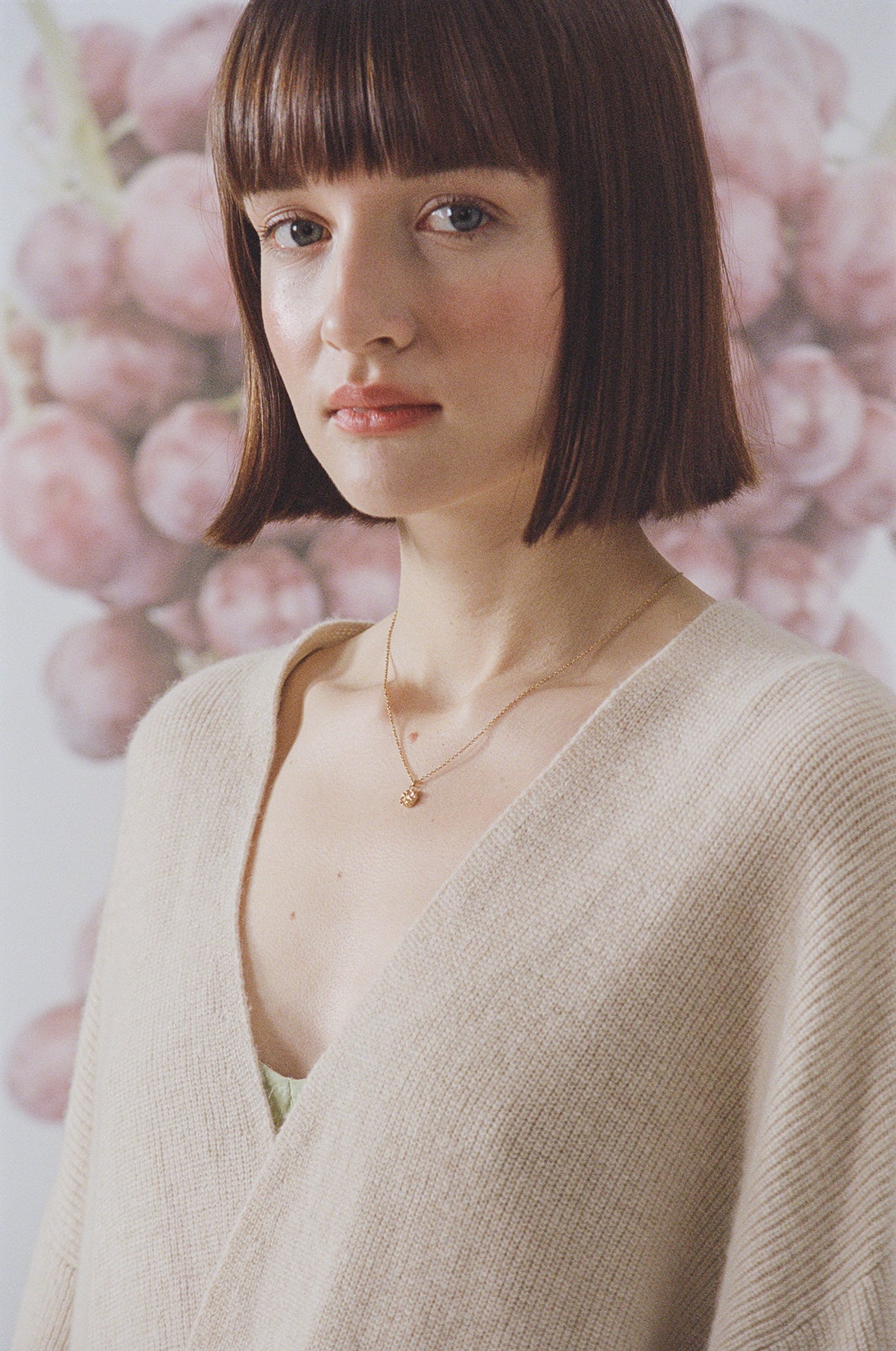 Luna Wrap Cardigan - Ivory - Image 4