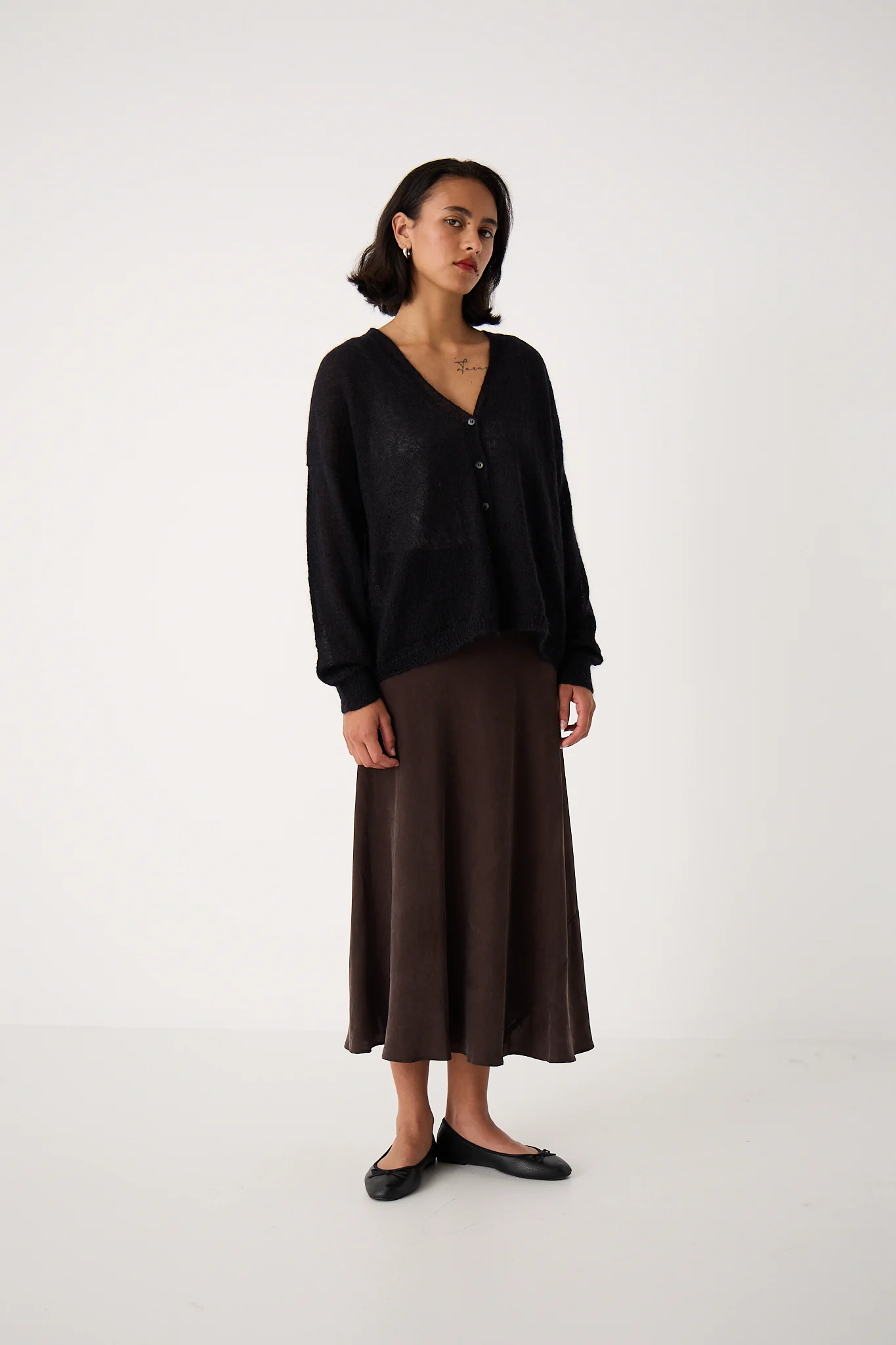 Mist Cardigan - Black - Image 3