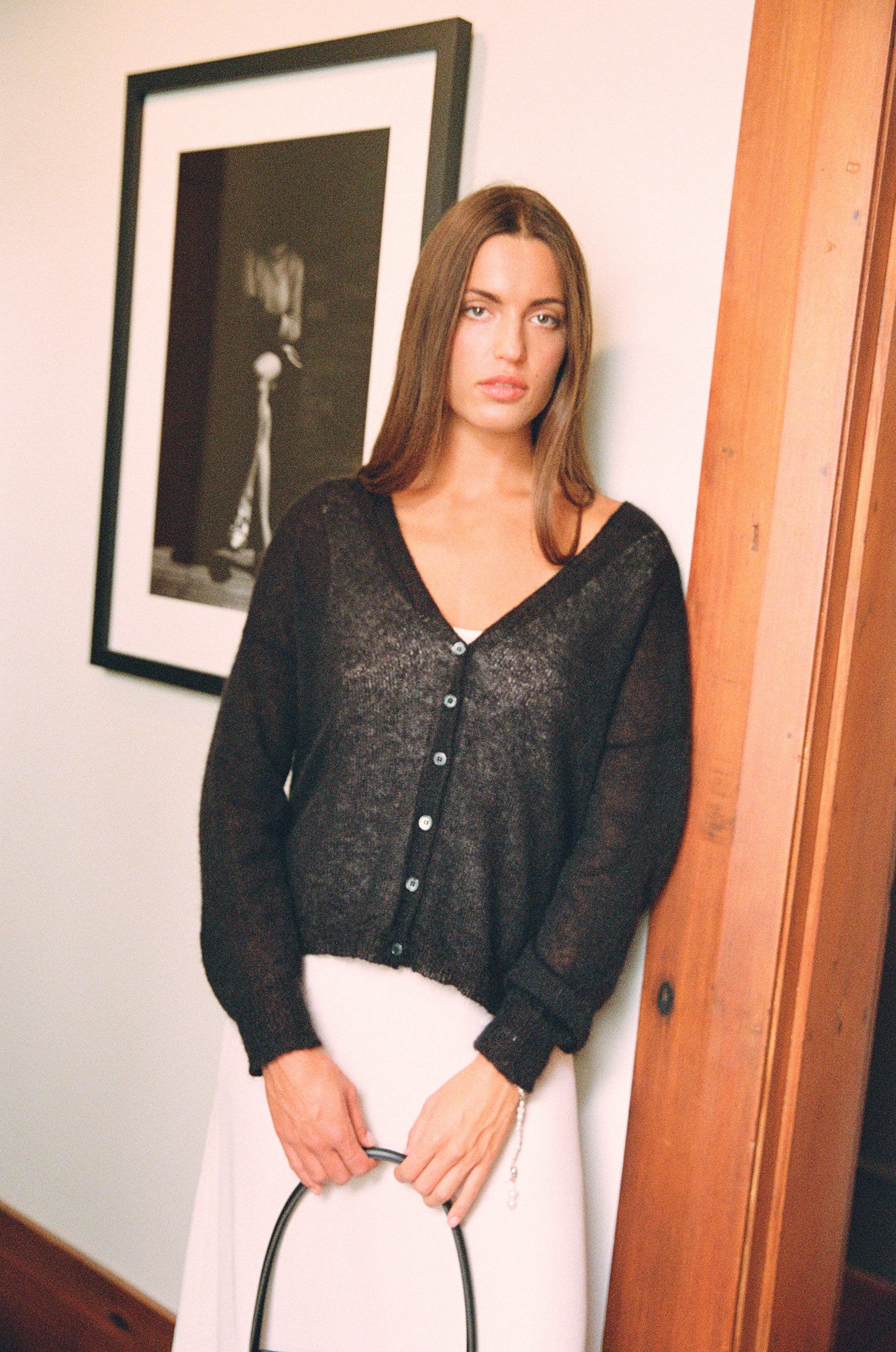 Mist Cardigan - Black - Image 7