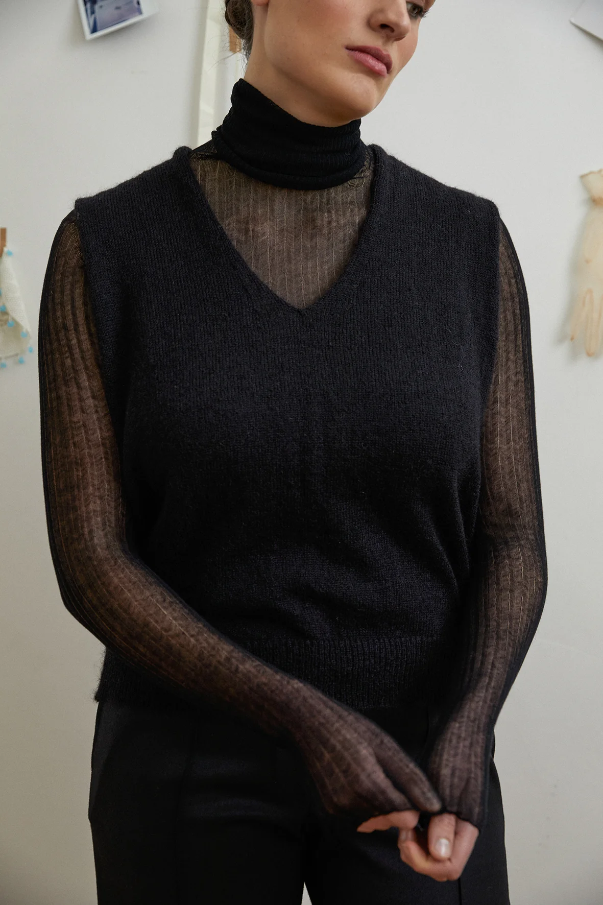 Erin Vest - Black - Image 3