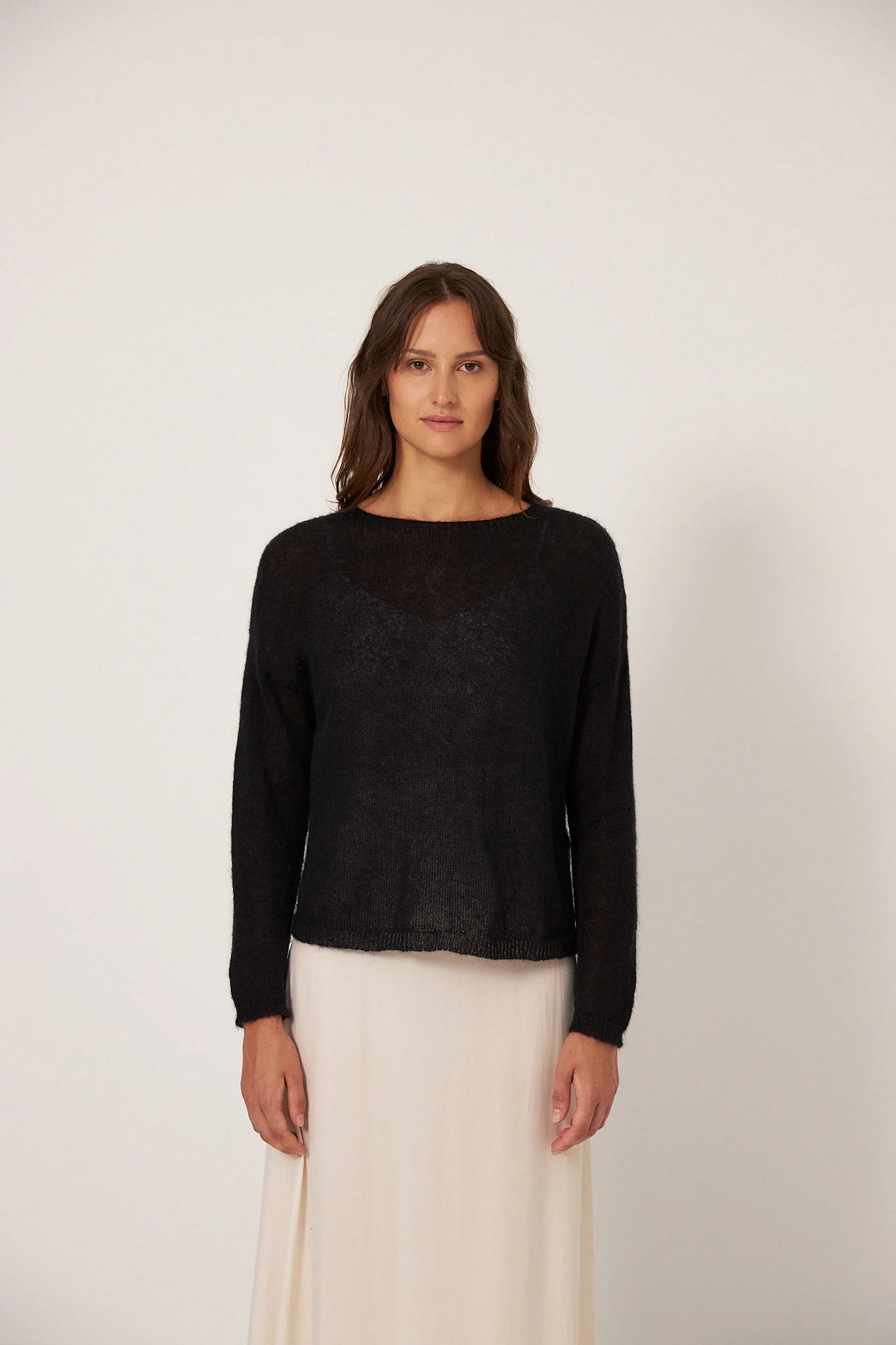 Feather Knit - Black - Image 5