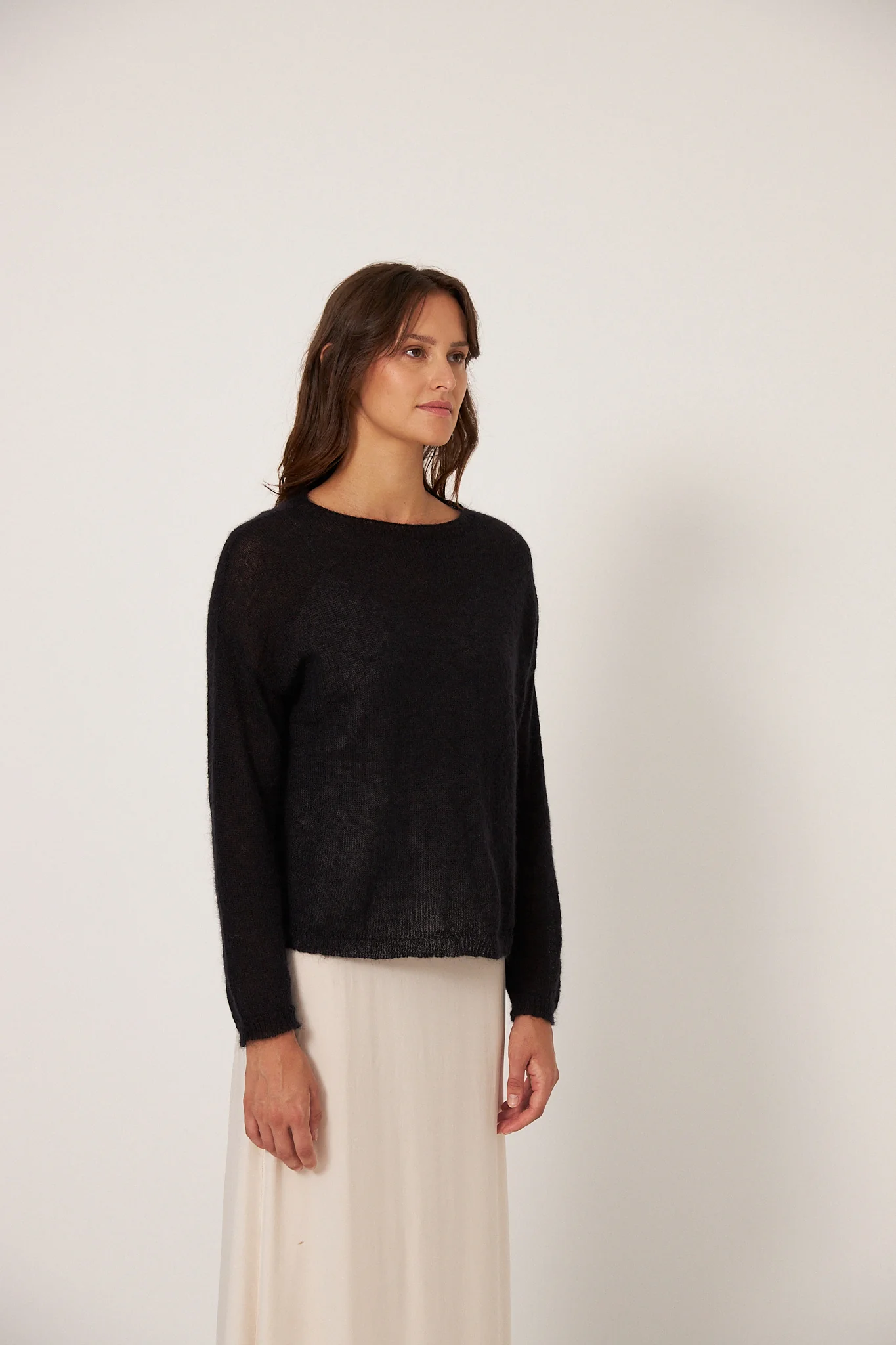 Feather Knit - Black - Image 7