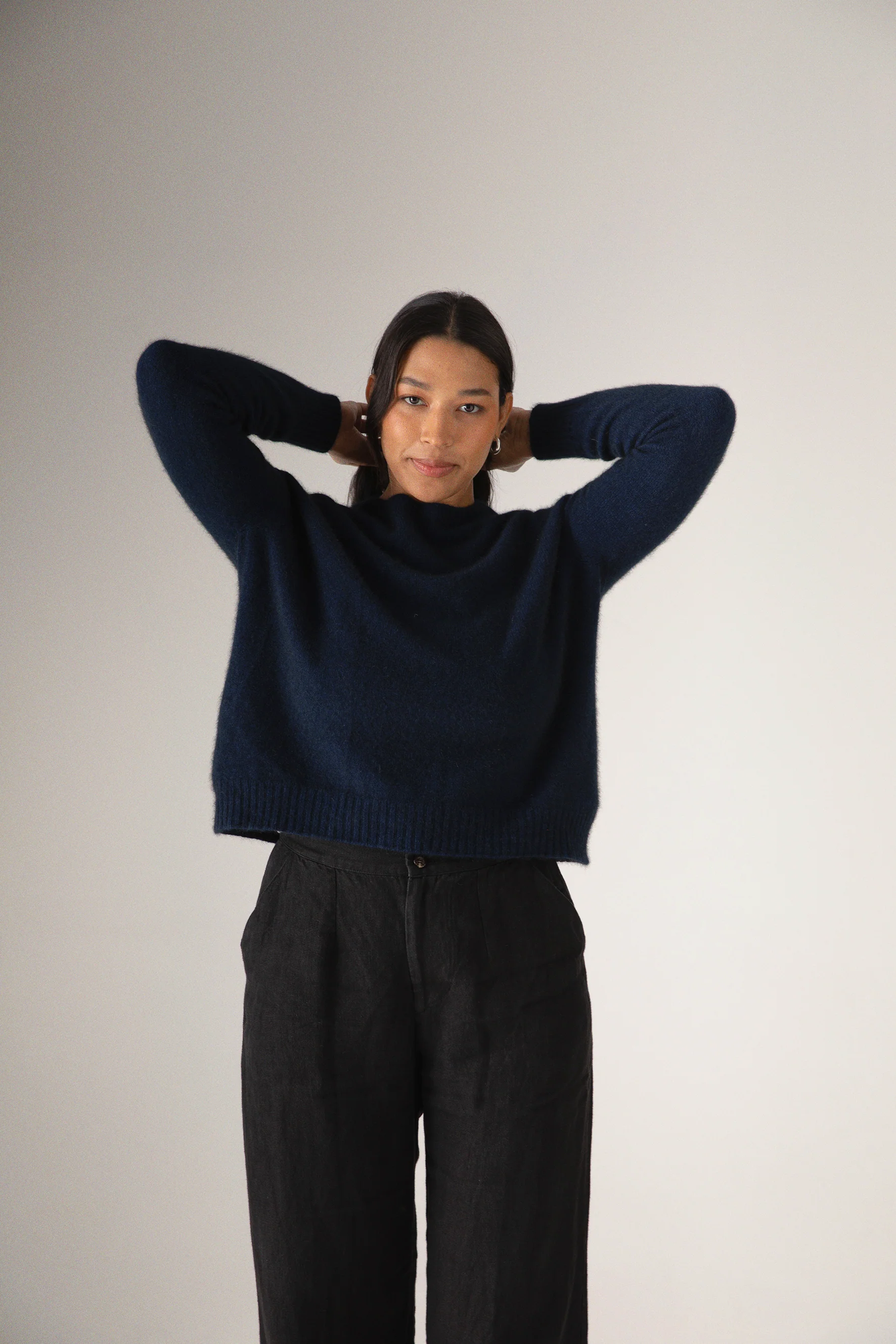 Nimbus Raglan Knit - Midnight - Image 4
