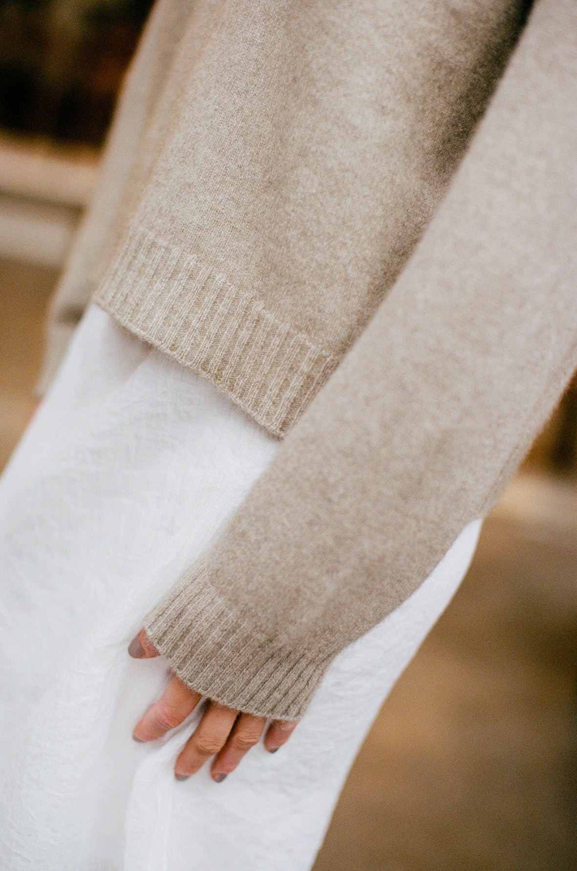 Nimbus Raglan Knit - Natural - Image 4