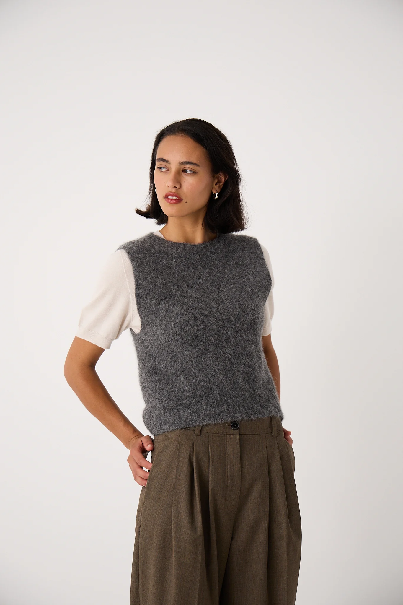 Picnic Vest -  Shadow Grey - Image 3