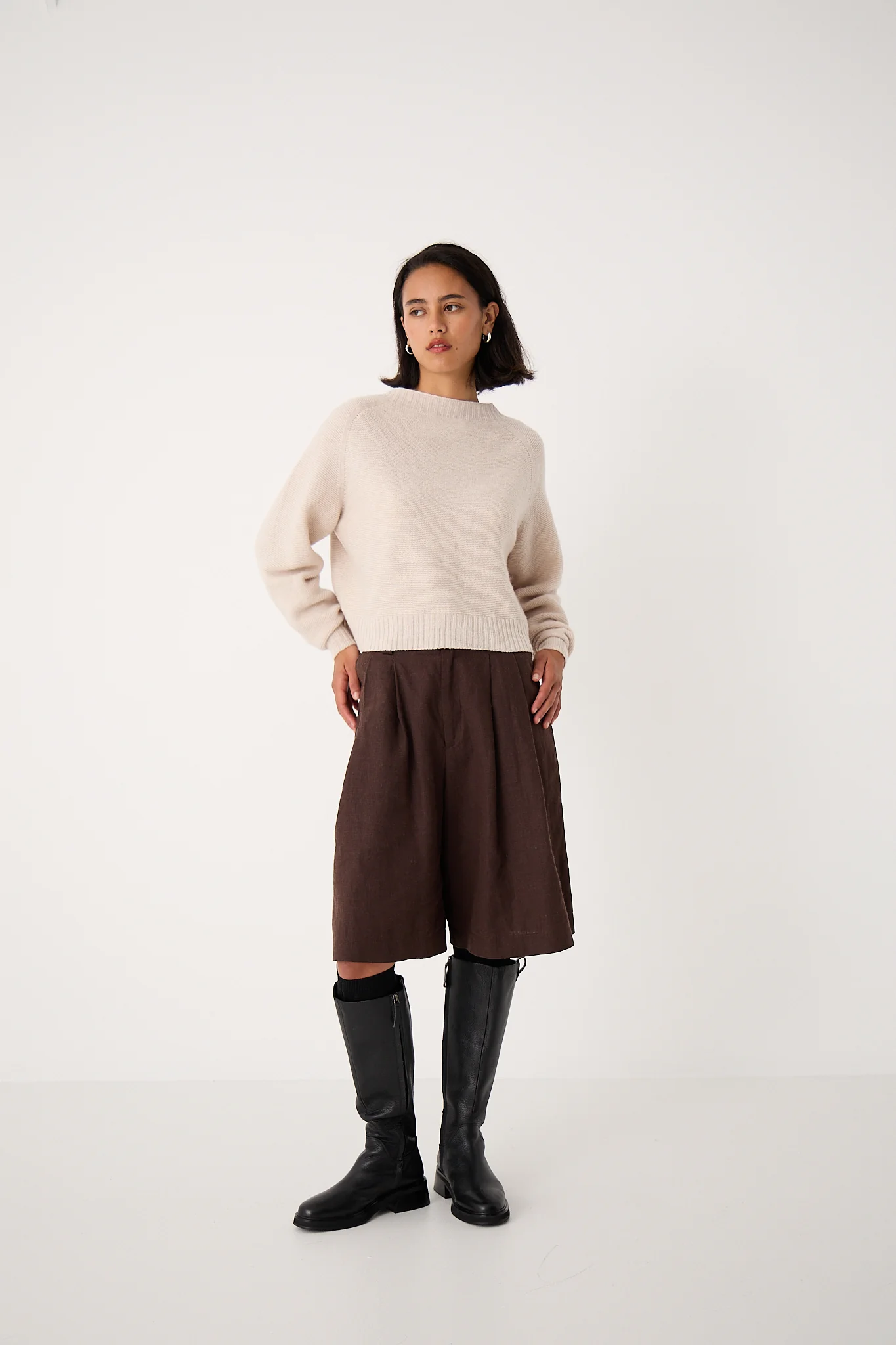 Poet Knit - Creme - Image 3