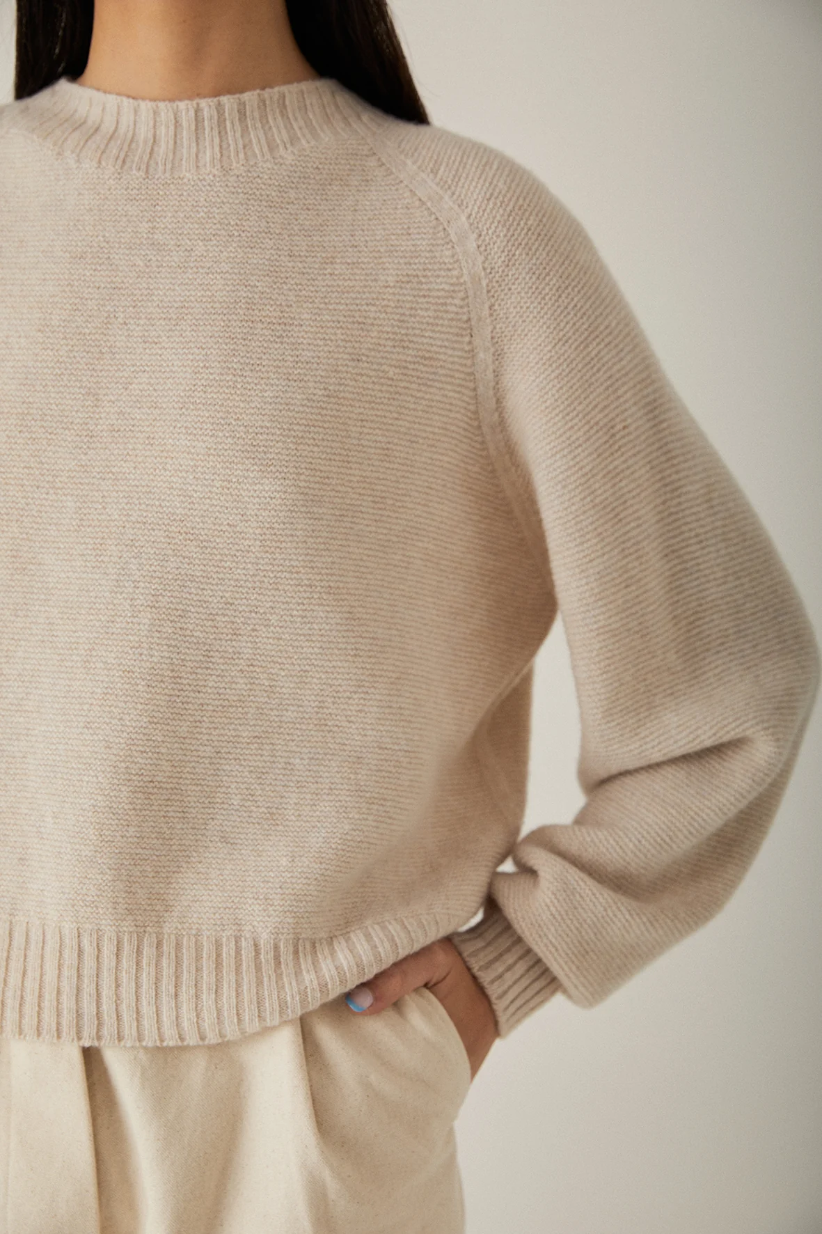 Poet Knit - Creme - Image 7