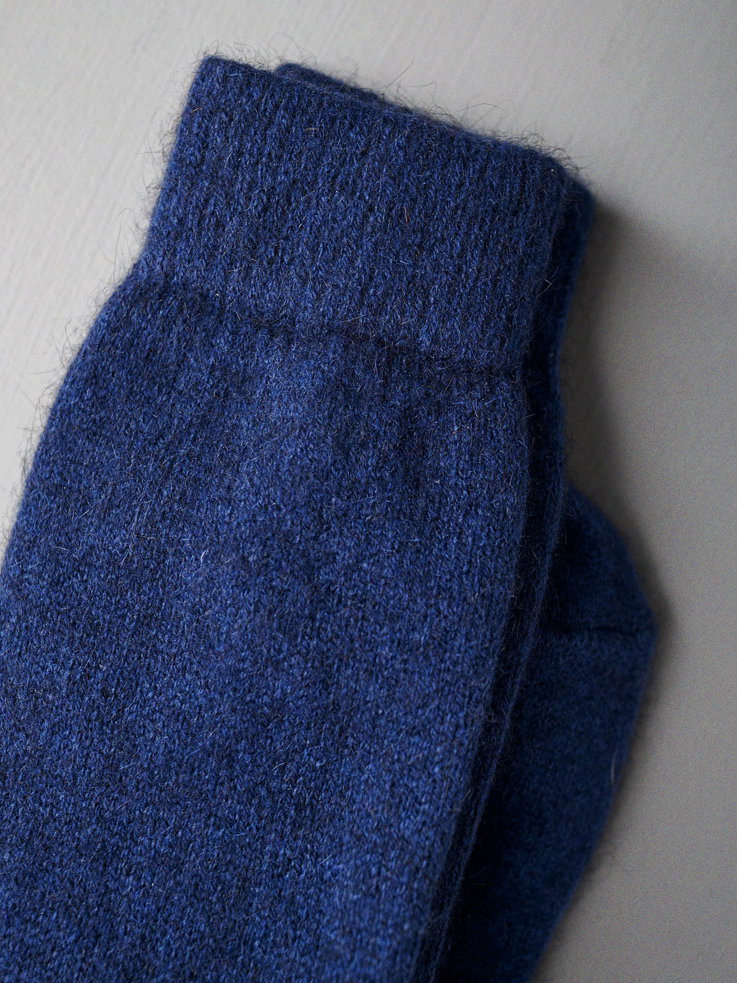 Possum Merino Socks - Cobalt Blue - Image 3
