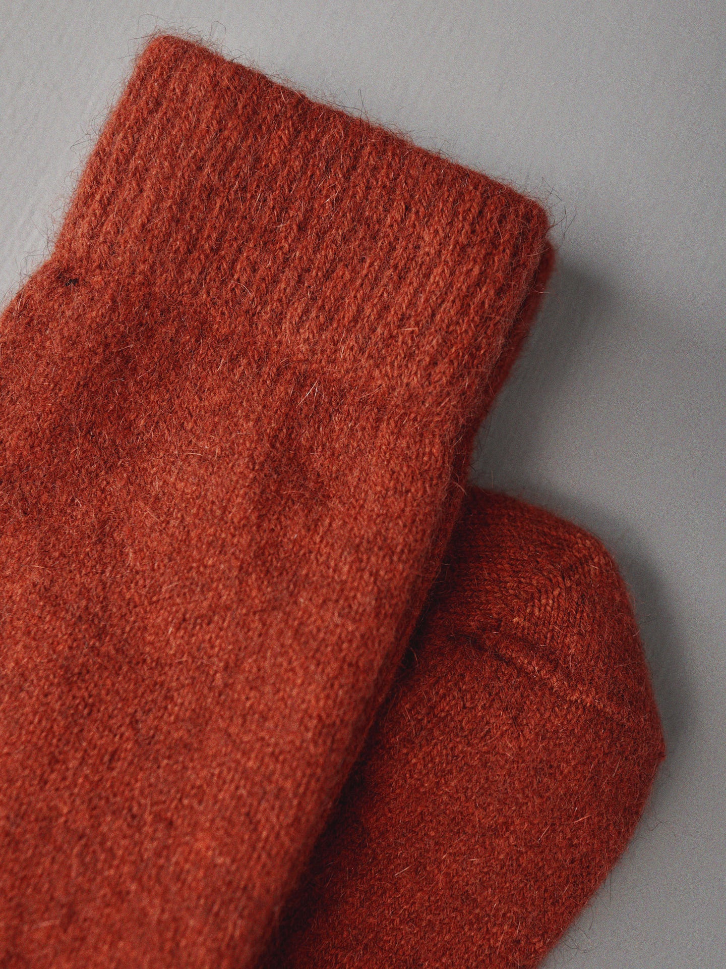 Possum Merino Socks - Amber - Image 3