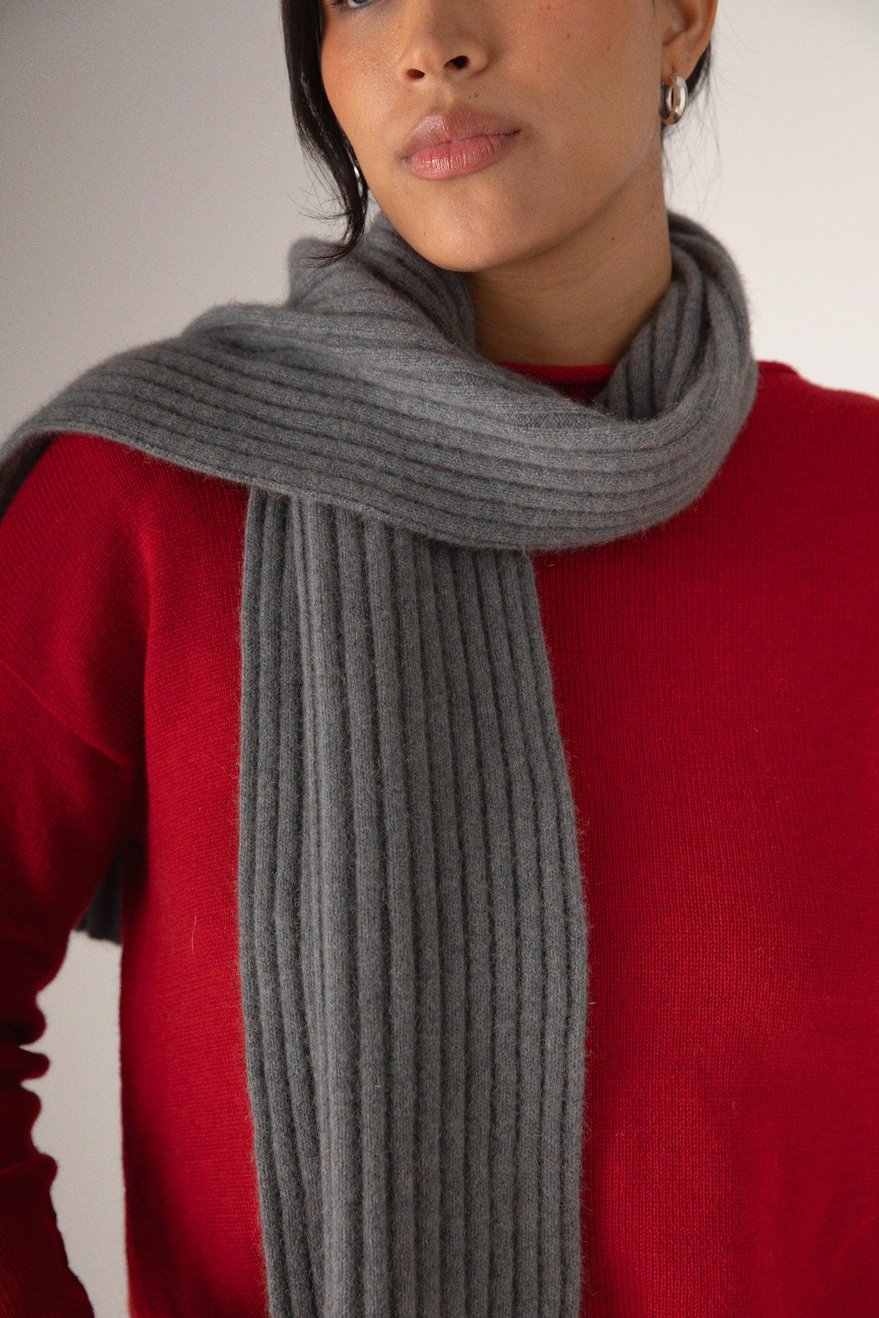 Ripple Scarf - Granite - Image 5