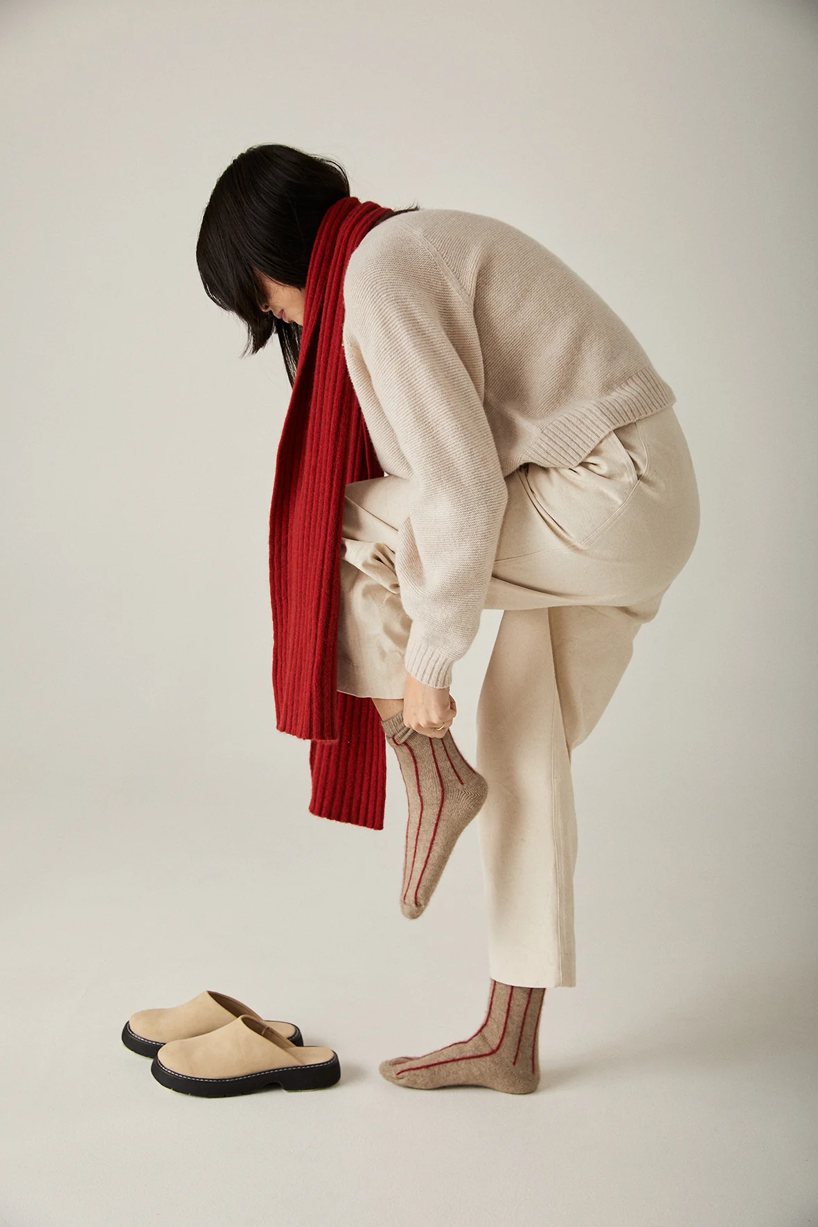 Ripple Scarf - Poppy - Image 8