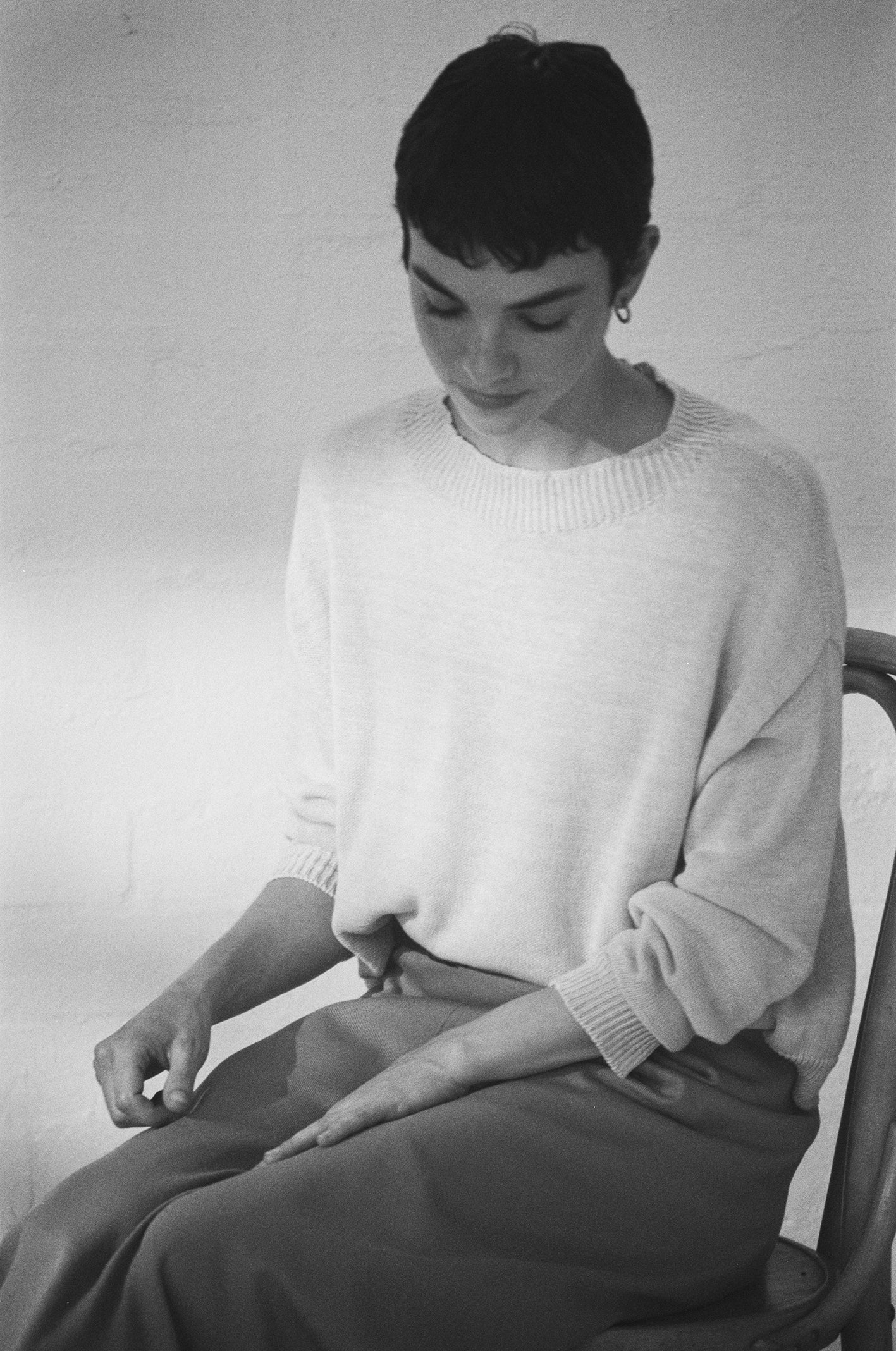 Pebble Knit - Black - Image 5