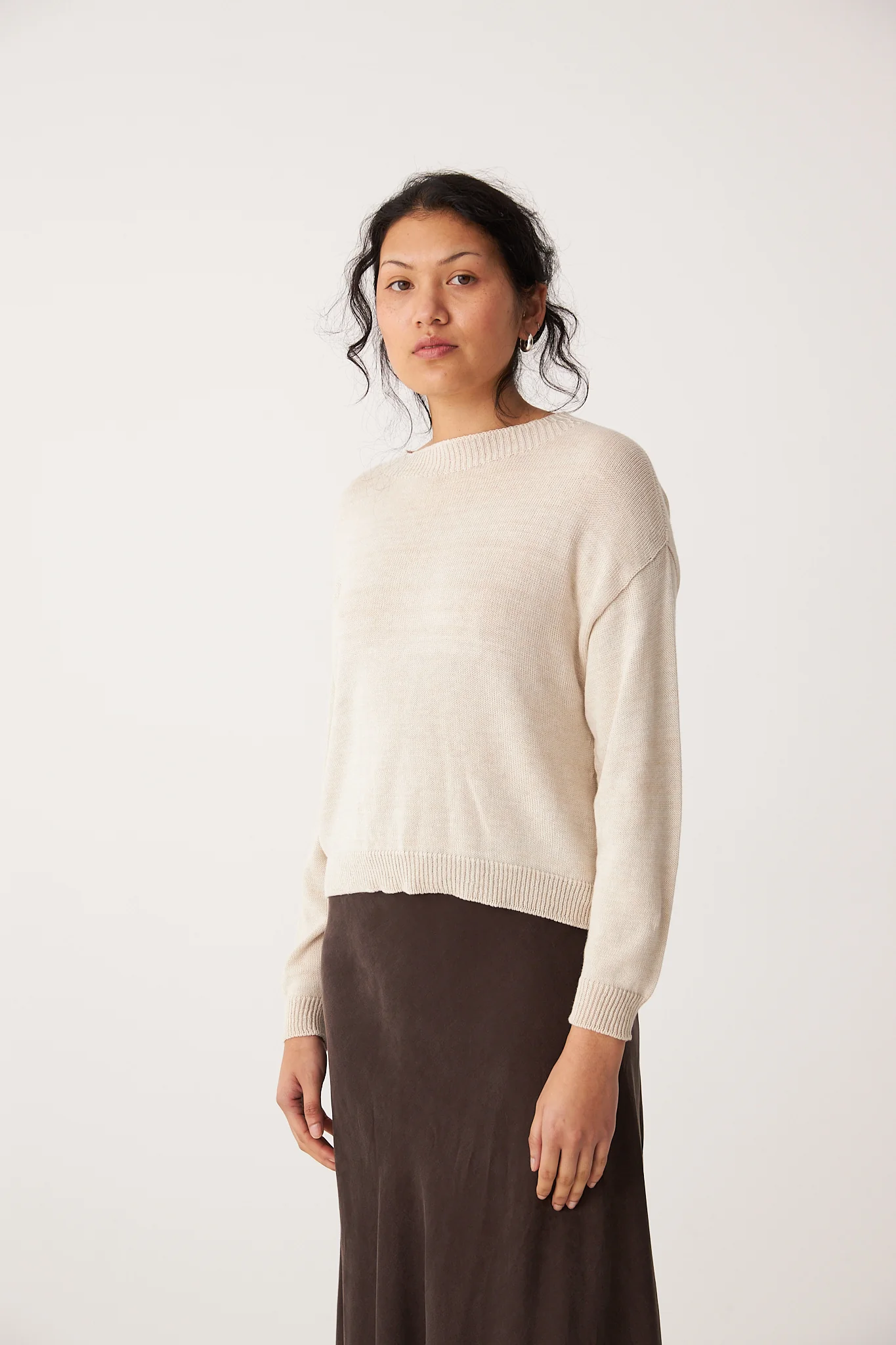 Pebble Knit - Creme - Image 11