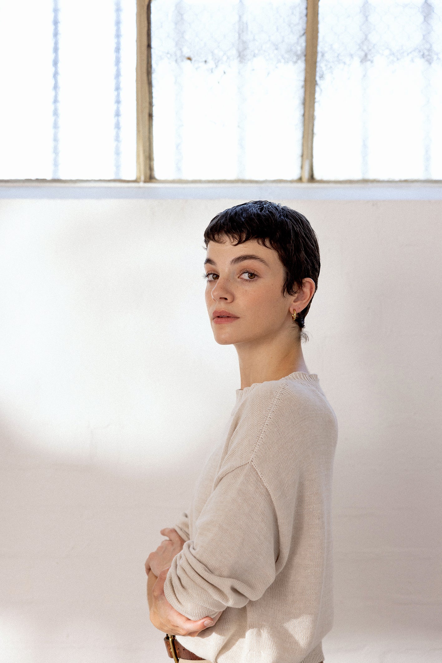 Pebble Knit - Creme - Image 3