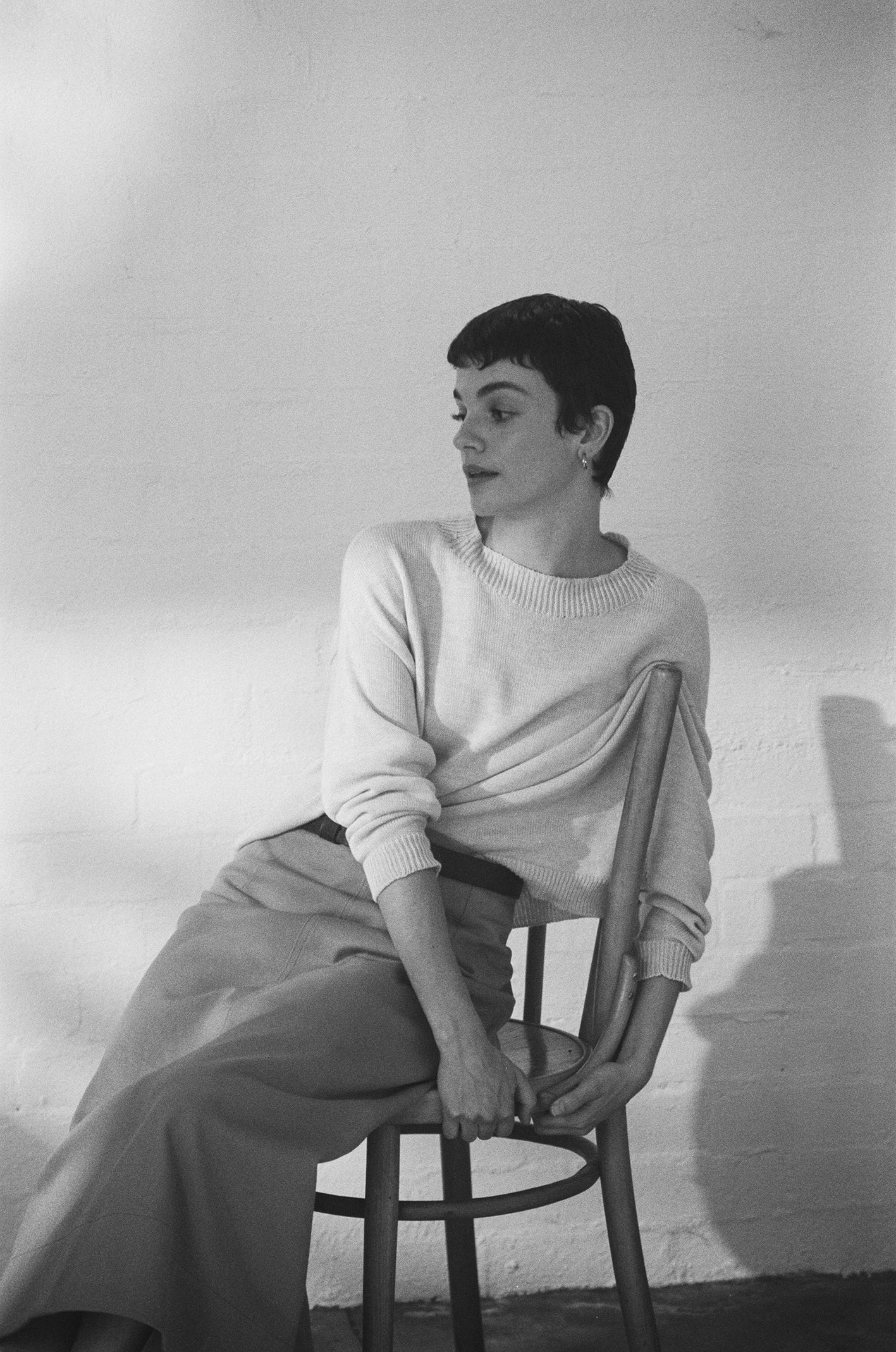 Pebble Knit - Creme - Image 6